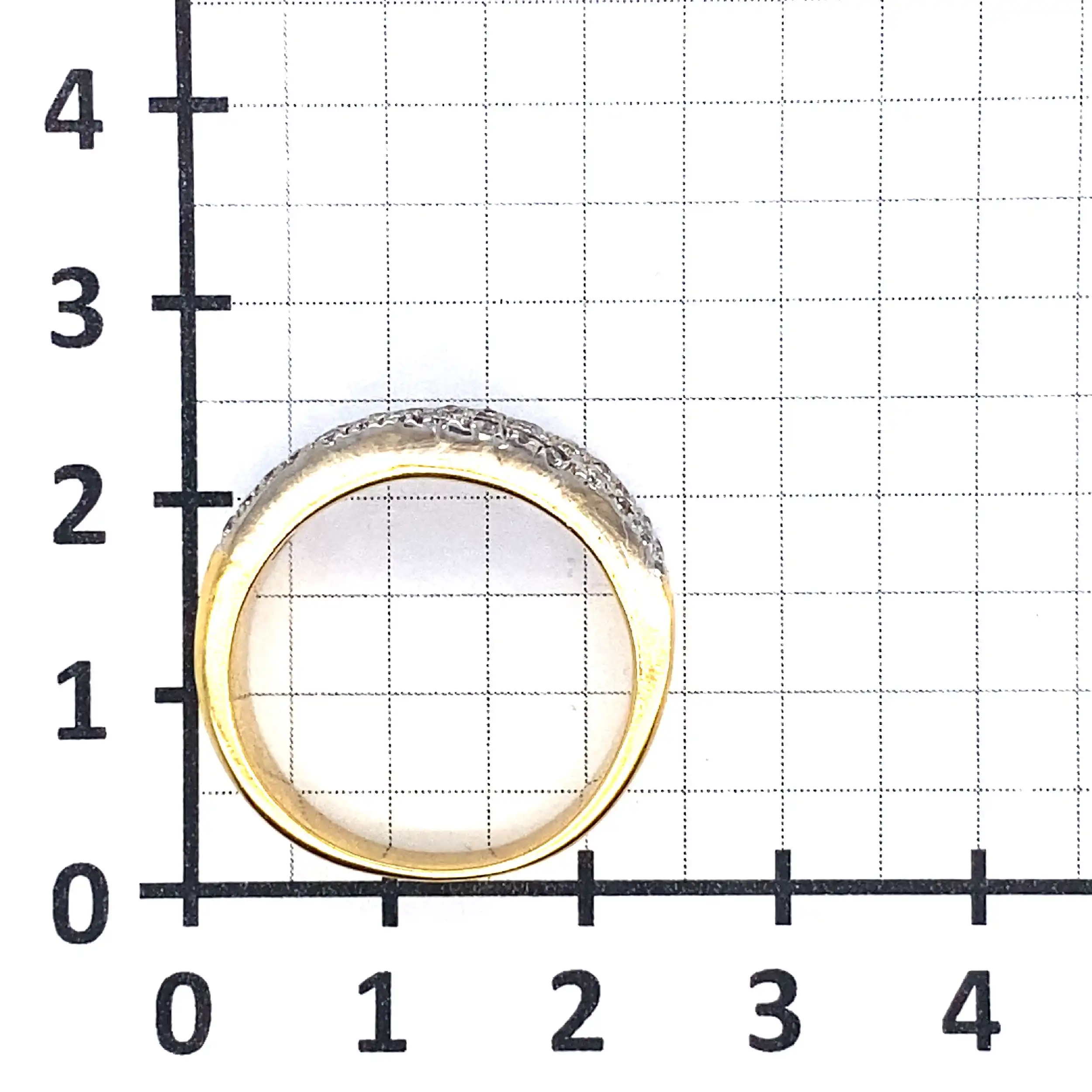 Ring bicolor mit Brillanten ca. 0,75 ct Ring bicolor mit Brillanten ca. 0,75 ct