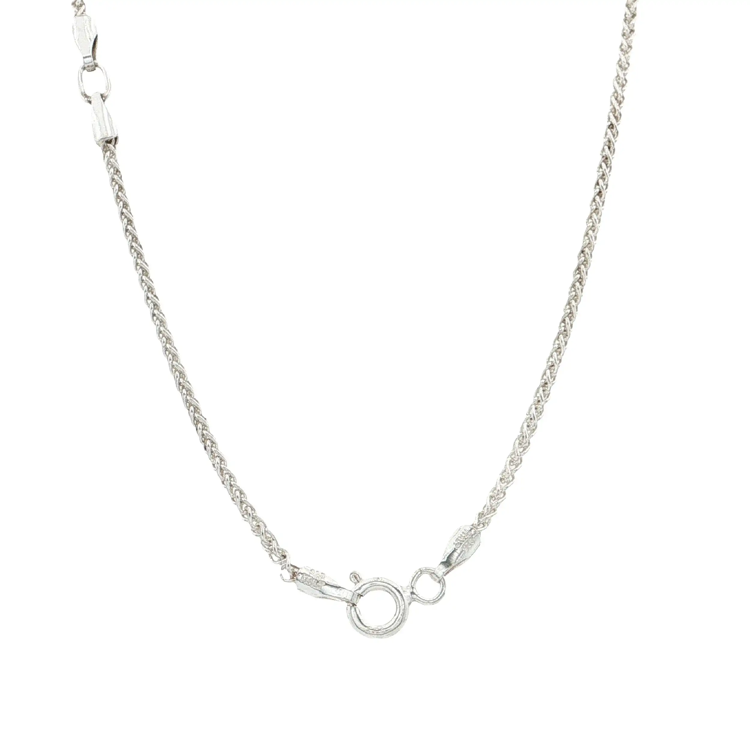 Zopfkette Silber