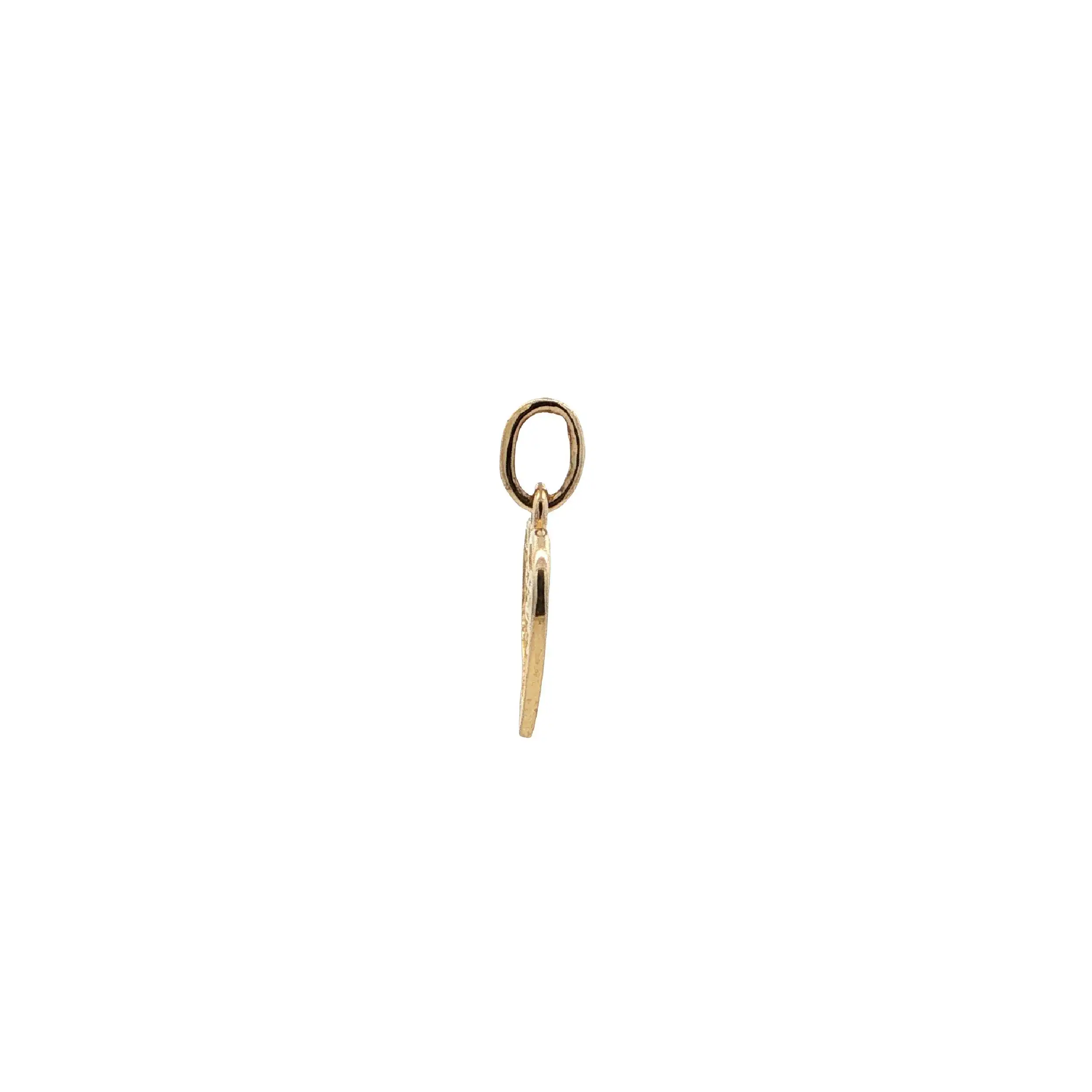 Anhänger Gelbgold Herz mit Diamant