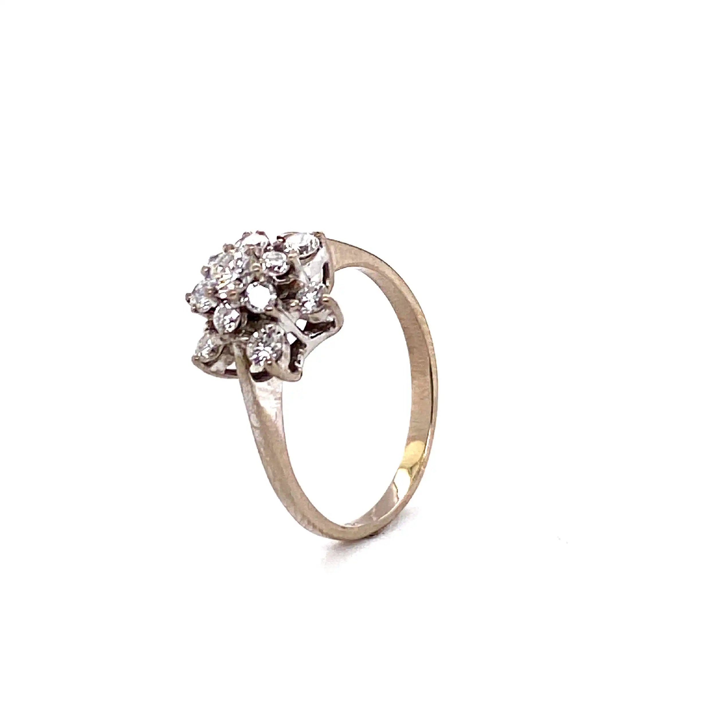 Ring Weißgold mit Brillanten Ring Weißgold mit Brillanten