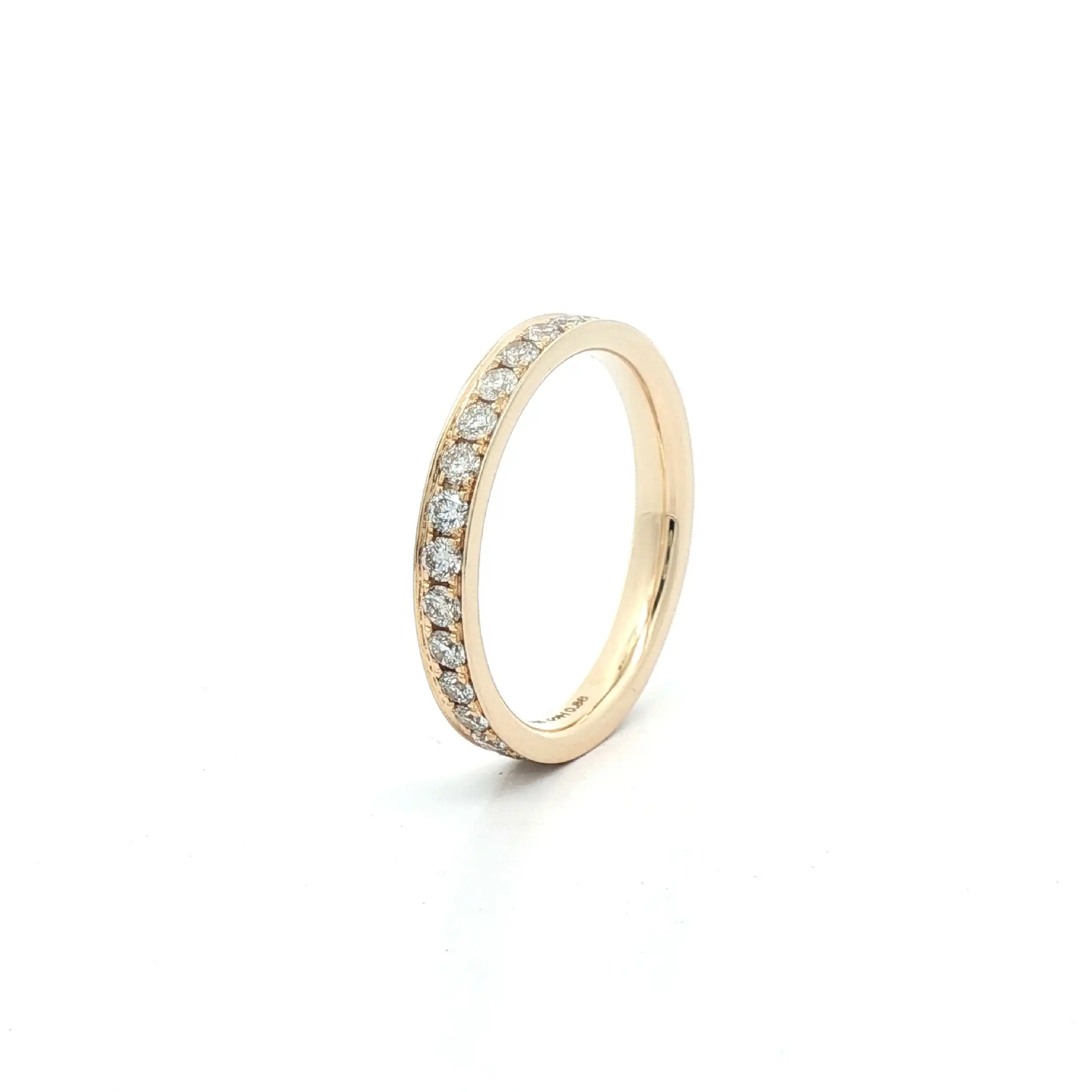 Memoryring Gelbgold mit Brillanten Memoryring Gelbgold mit Brillanten