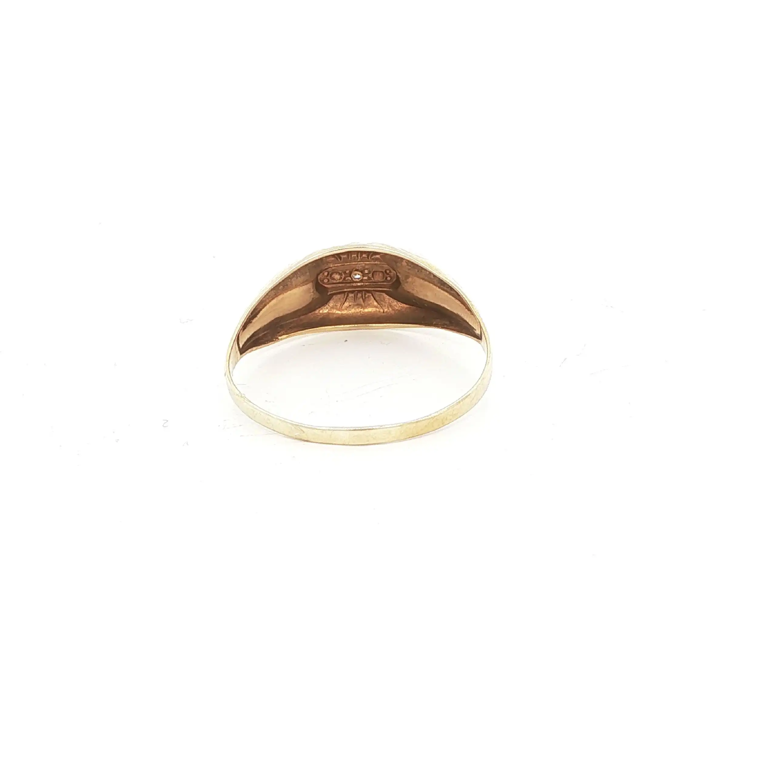 Ring Bicolor mit Diamant