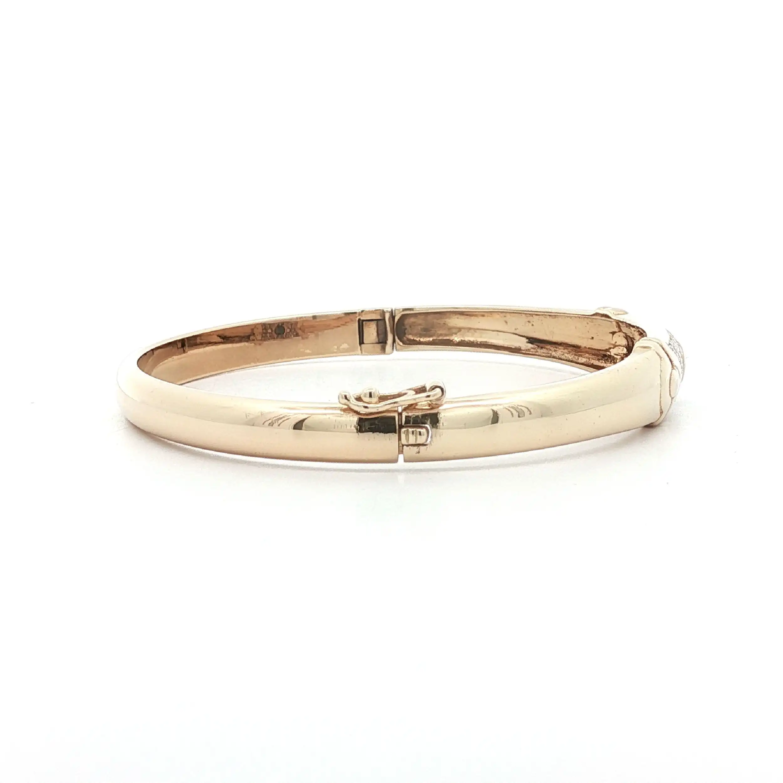 Armreif Gelbgold mit Saphir & Brillanten Armreif Gelbgold mit Saphir & Brillanten