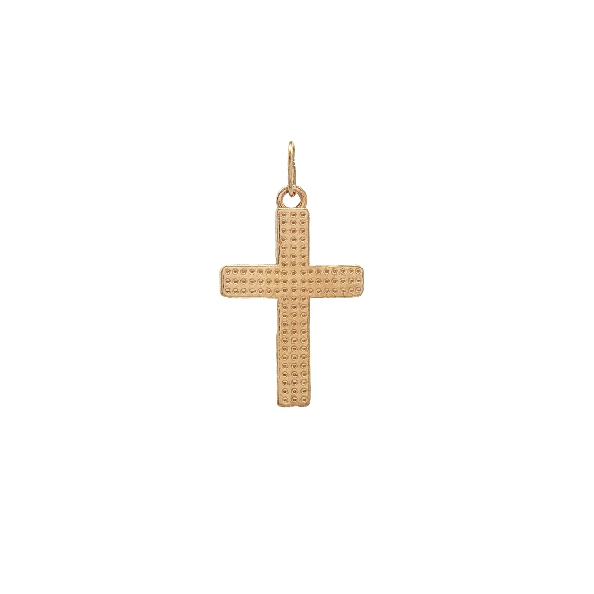 Anhänger Kreuz Gelbgold