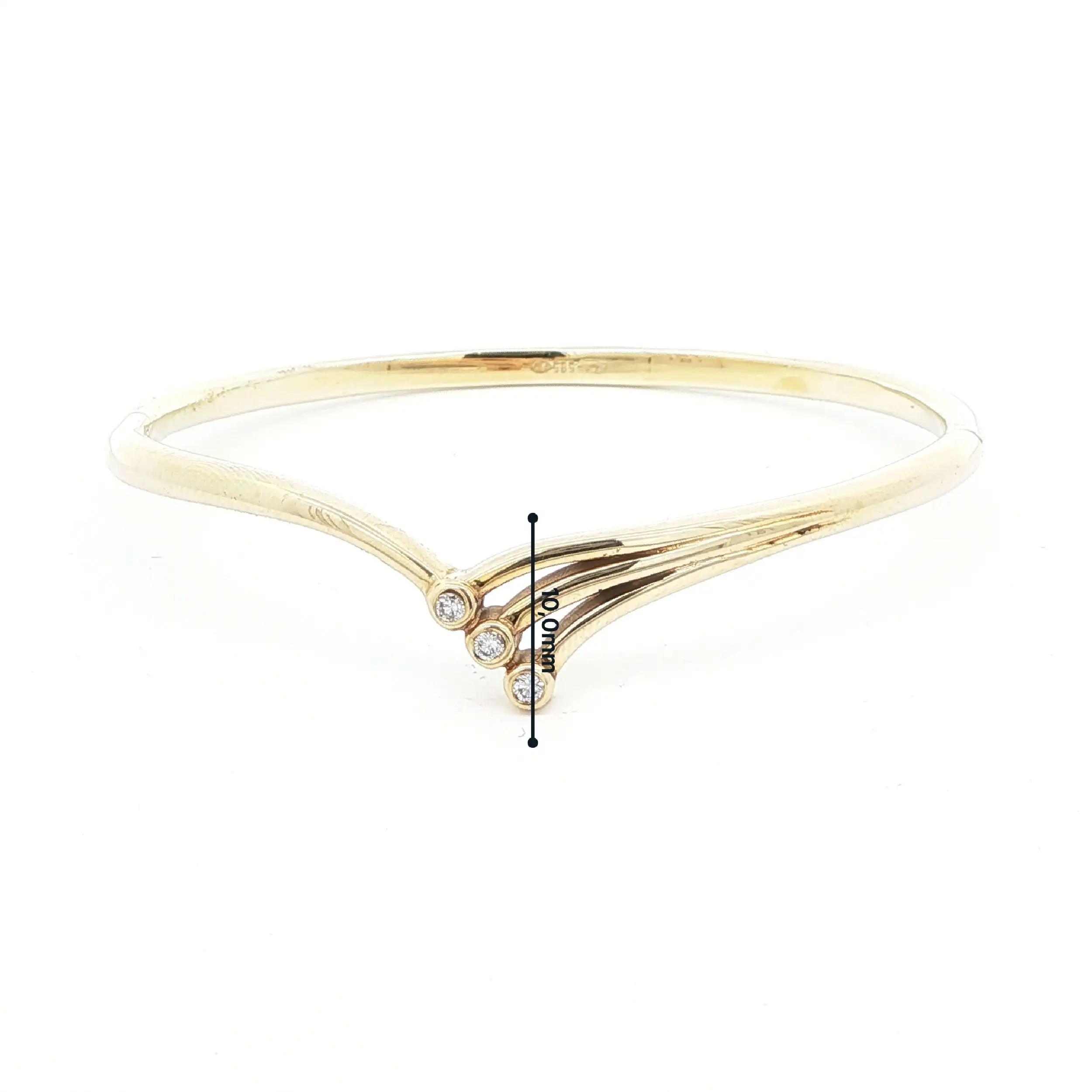 Armreif mit Brillanten