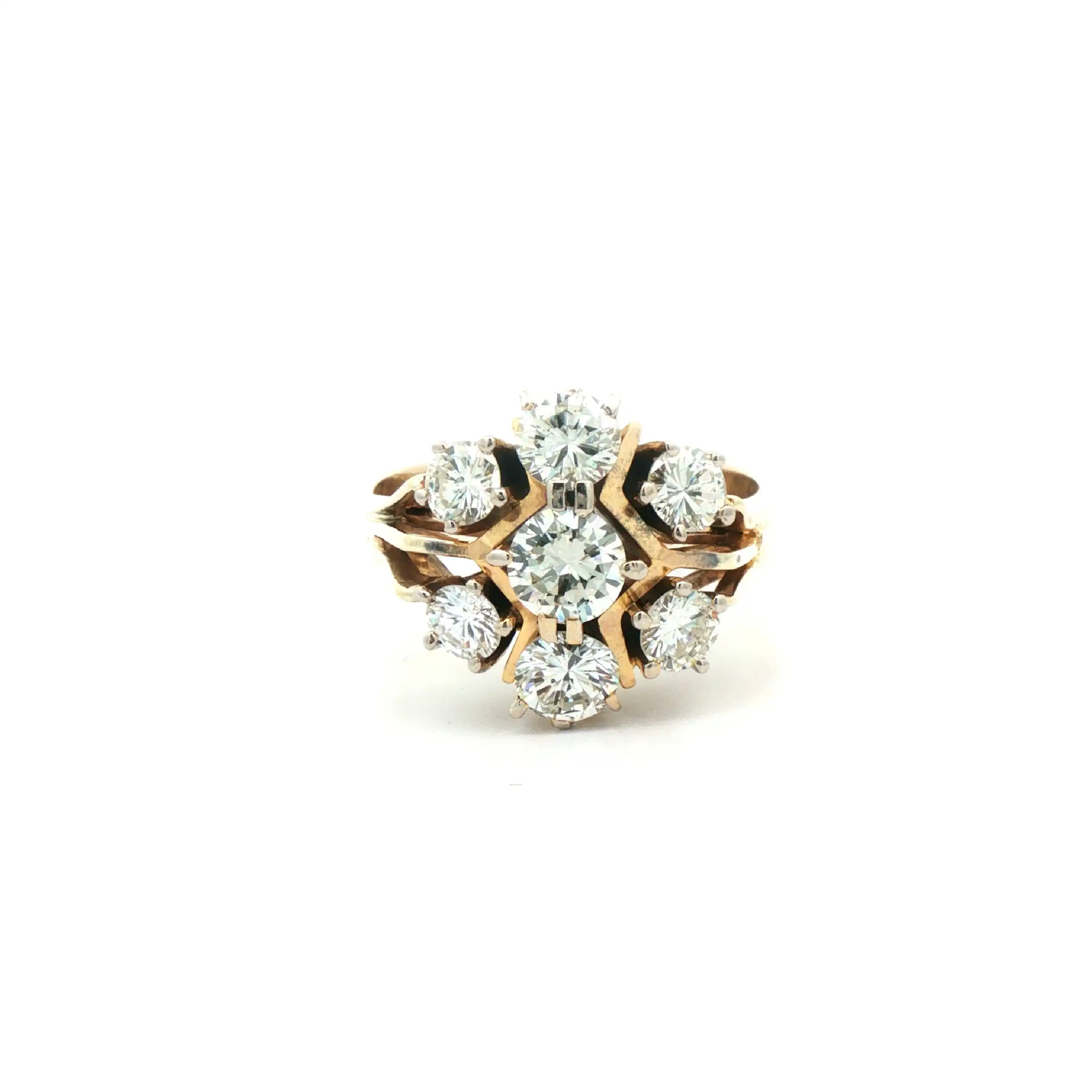Ring Gelbgold mit Brillanten