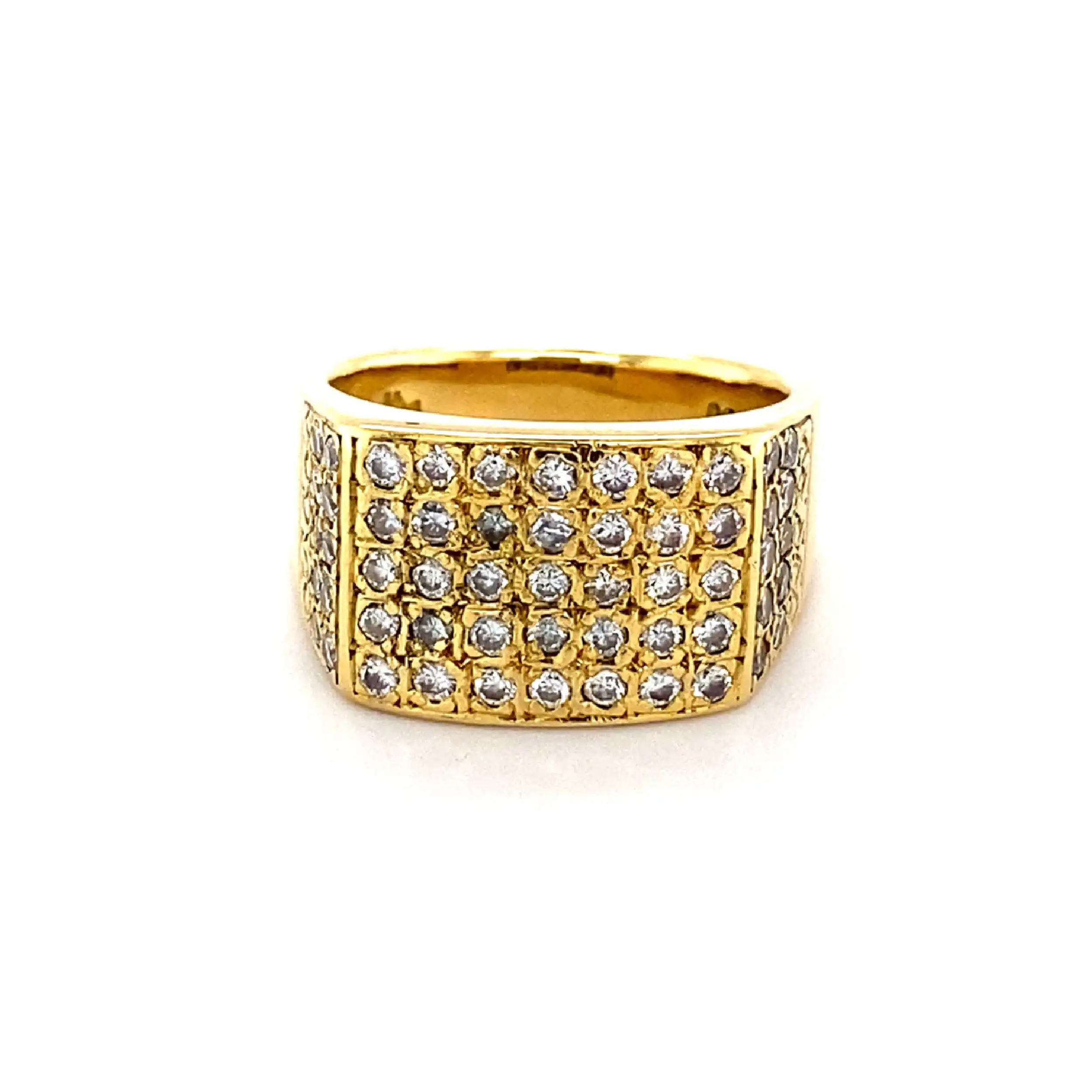 Ring Gelbgold mit Brillanten Ring Gelbgold mit Brillanten