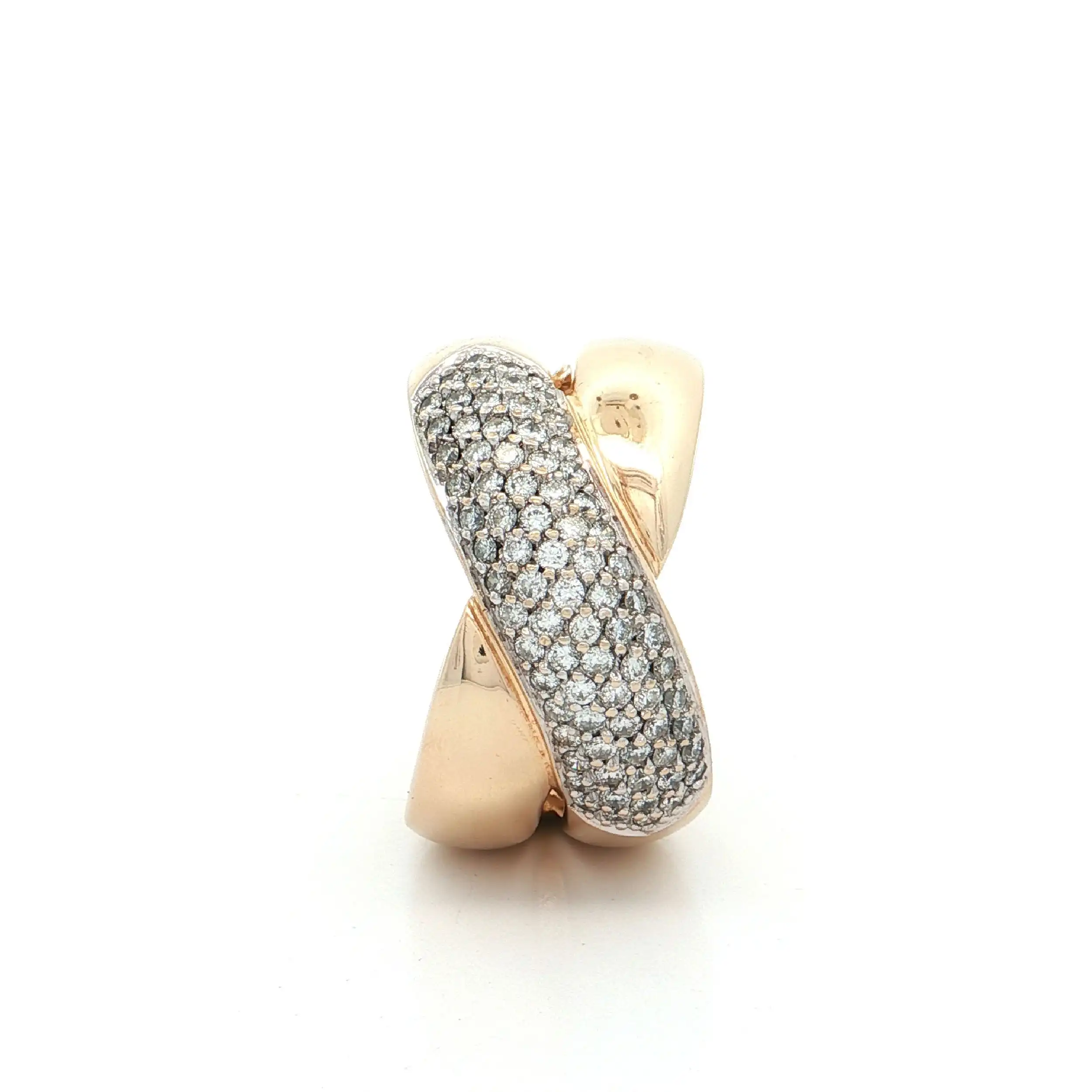 Ring Gelbgold "Christ" mit Brillanten Ring Gelbgold "Christ" mit Brillanten