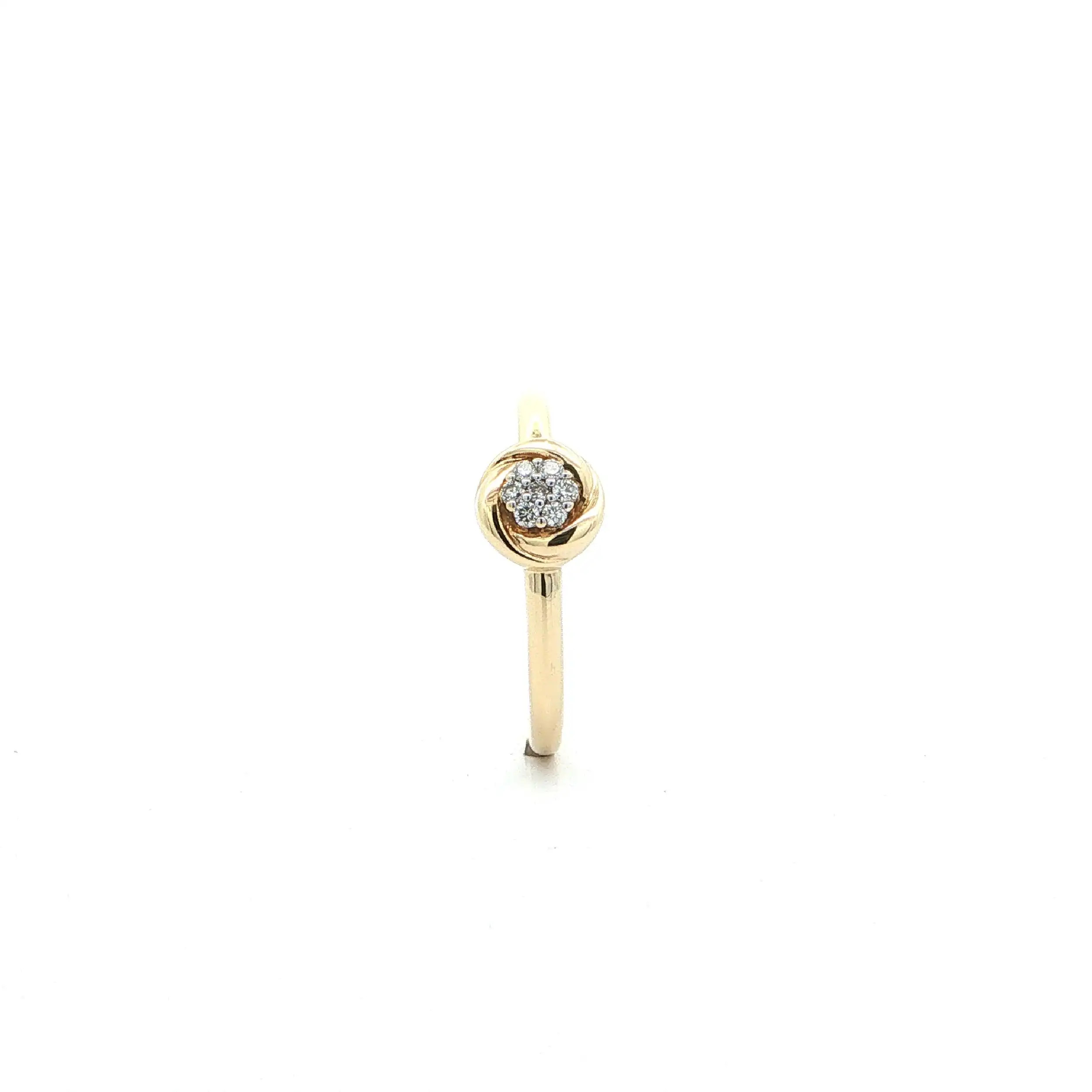 Ring Gelbgold mit Brillanten Ring Gelbgold mit Brillanten