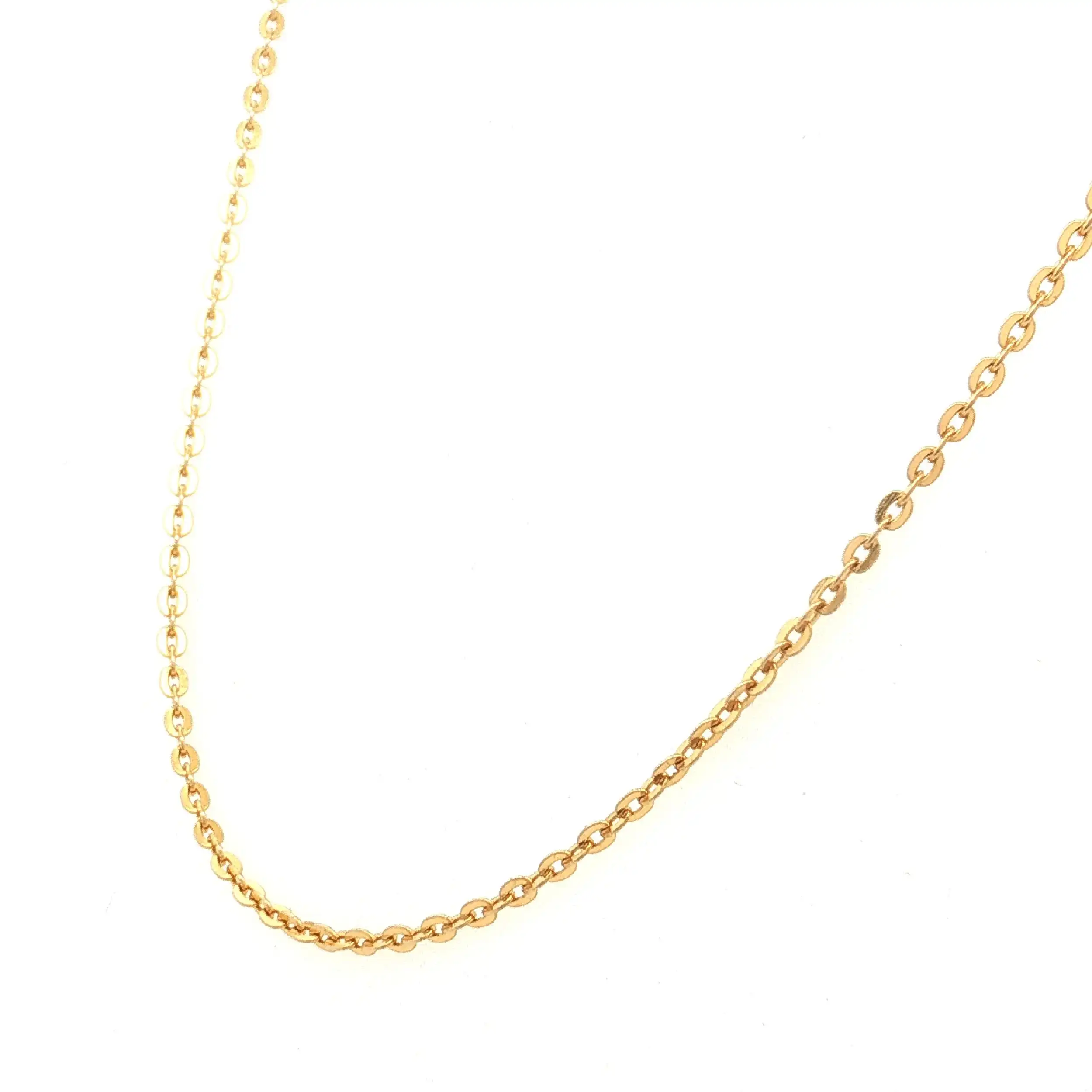 Ankerkette Gelbgold