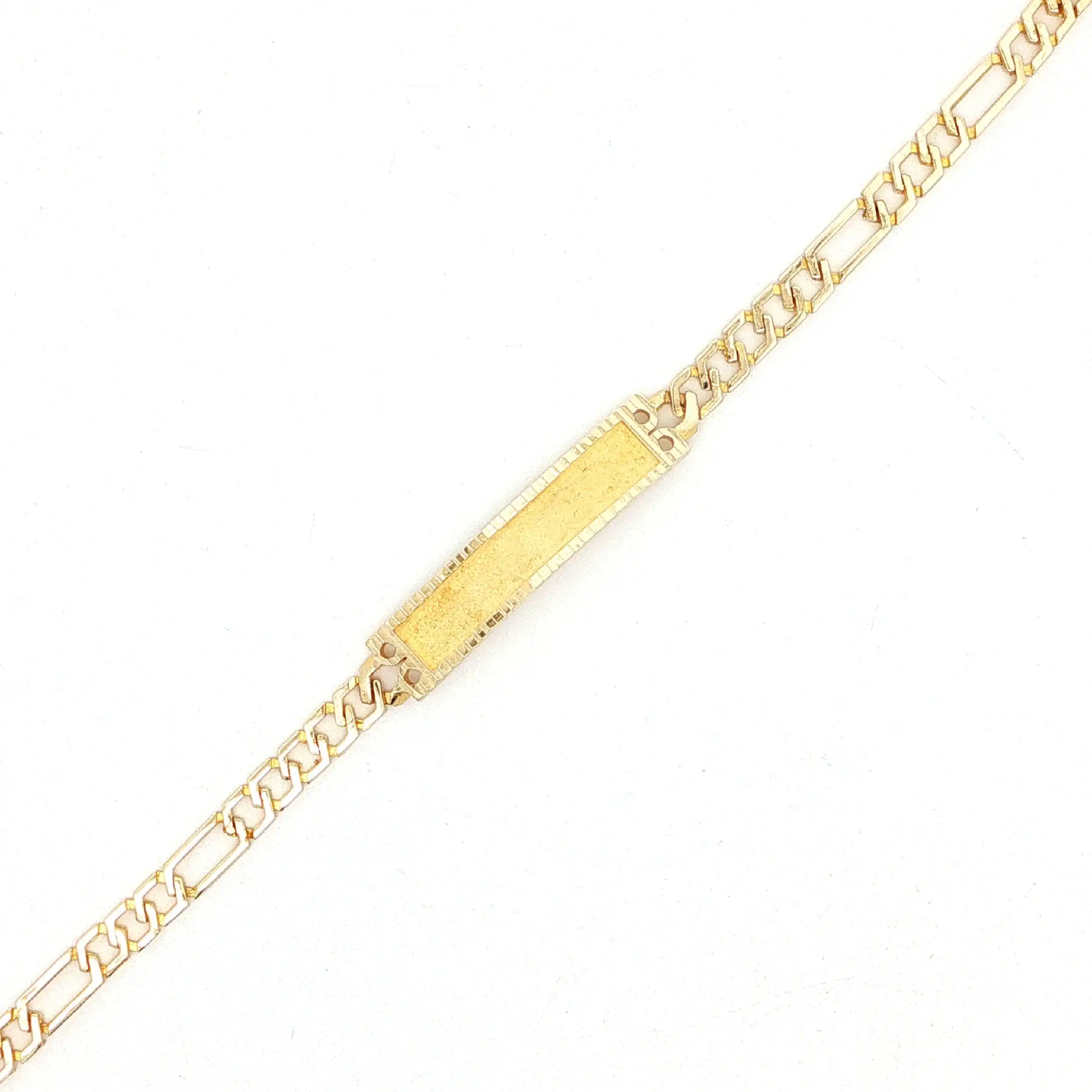 Identarmband Gelbgold