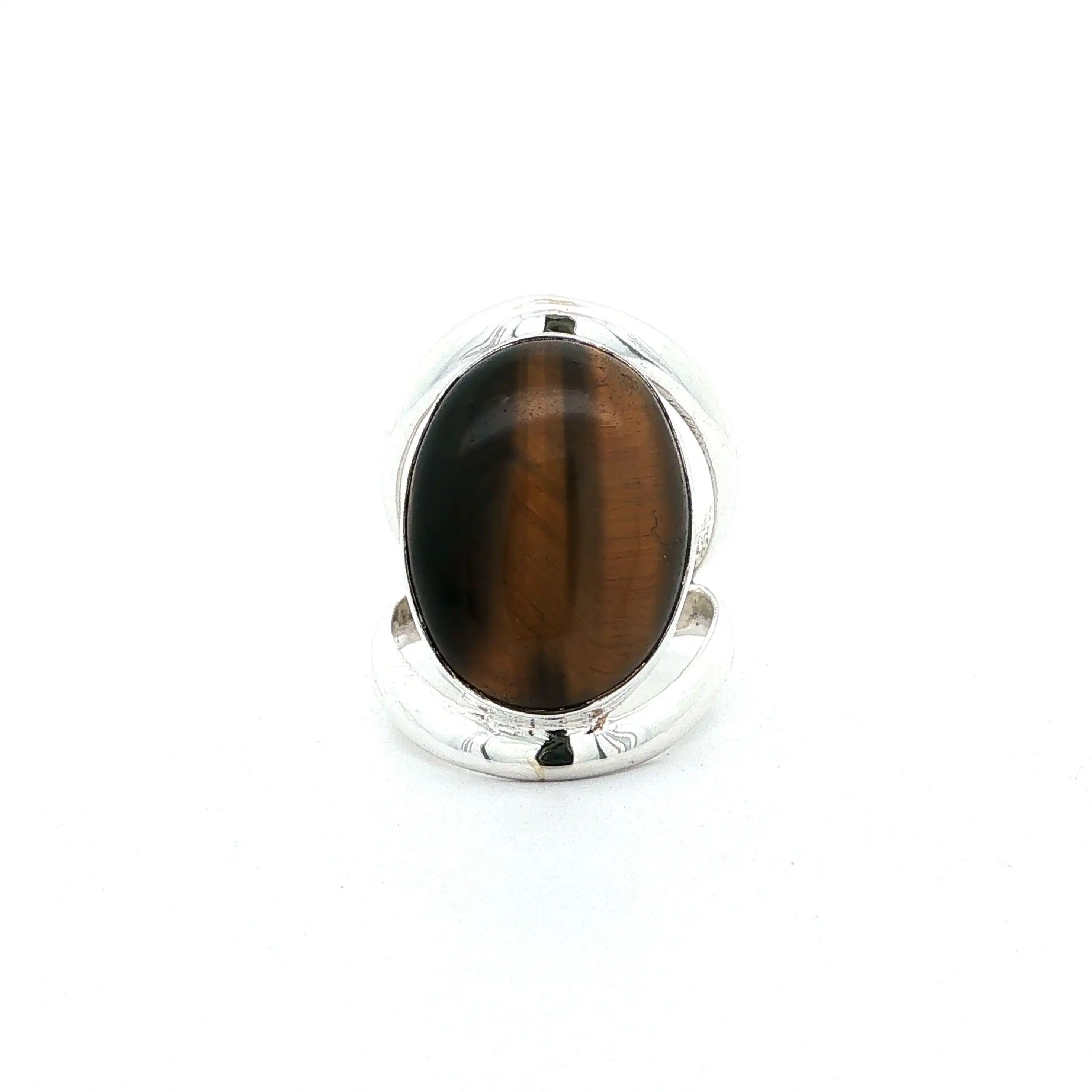 Silberring mit Tigerauge