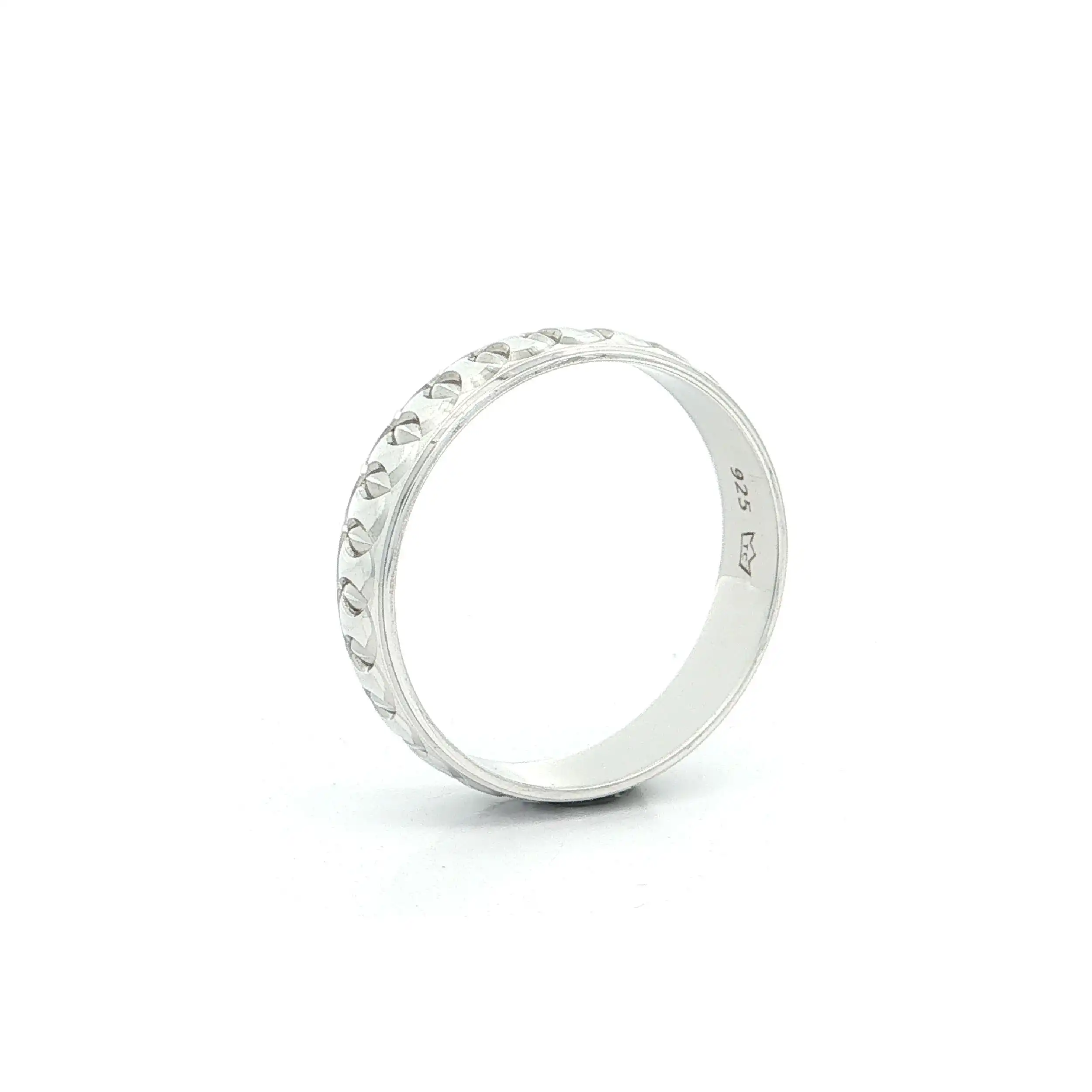 Silberring mit Kreisen Silberring mit Kreisen