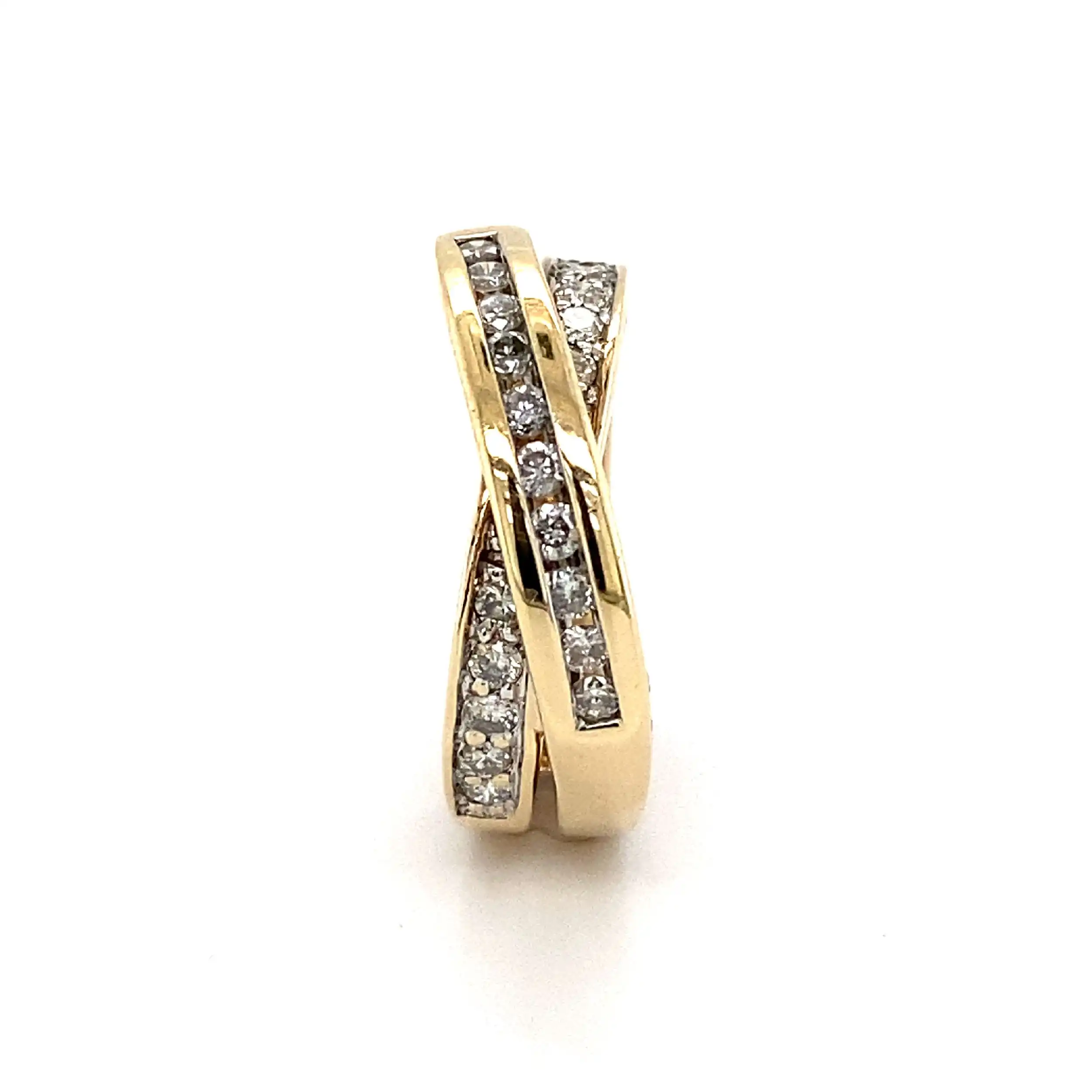 Ring Gelbgold mit Brillanten Ring Gelbgold mit Brillanten