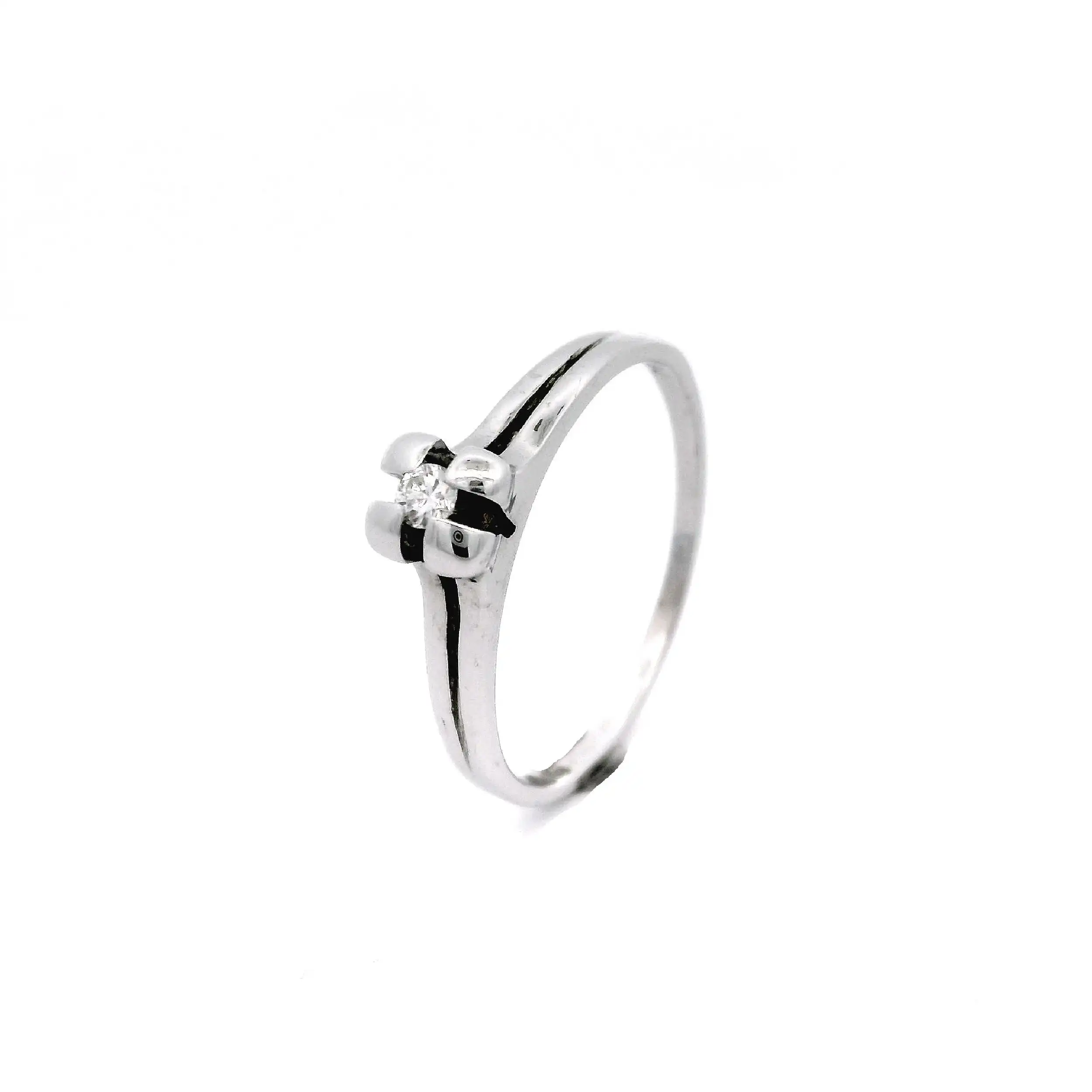Ring Weißgold mit Brillant