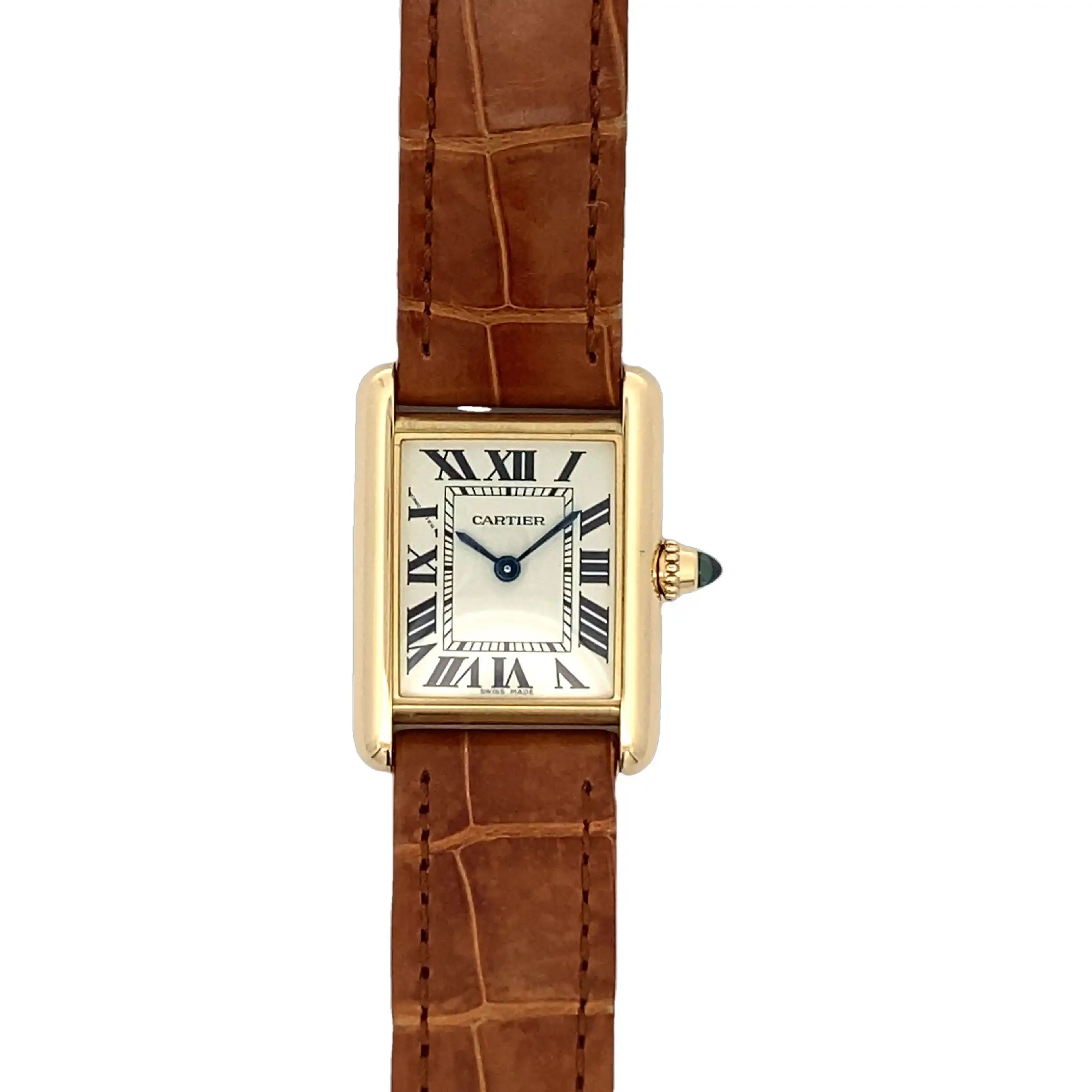 Damenuhr Cartier Tank Louis Fullset 2023