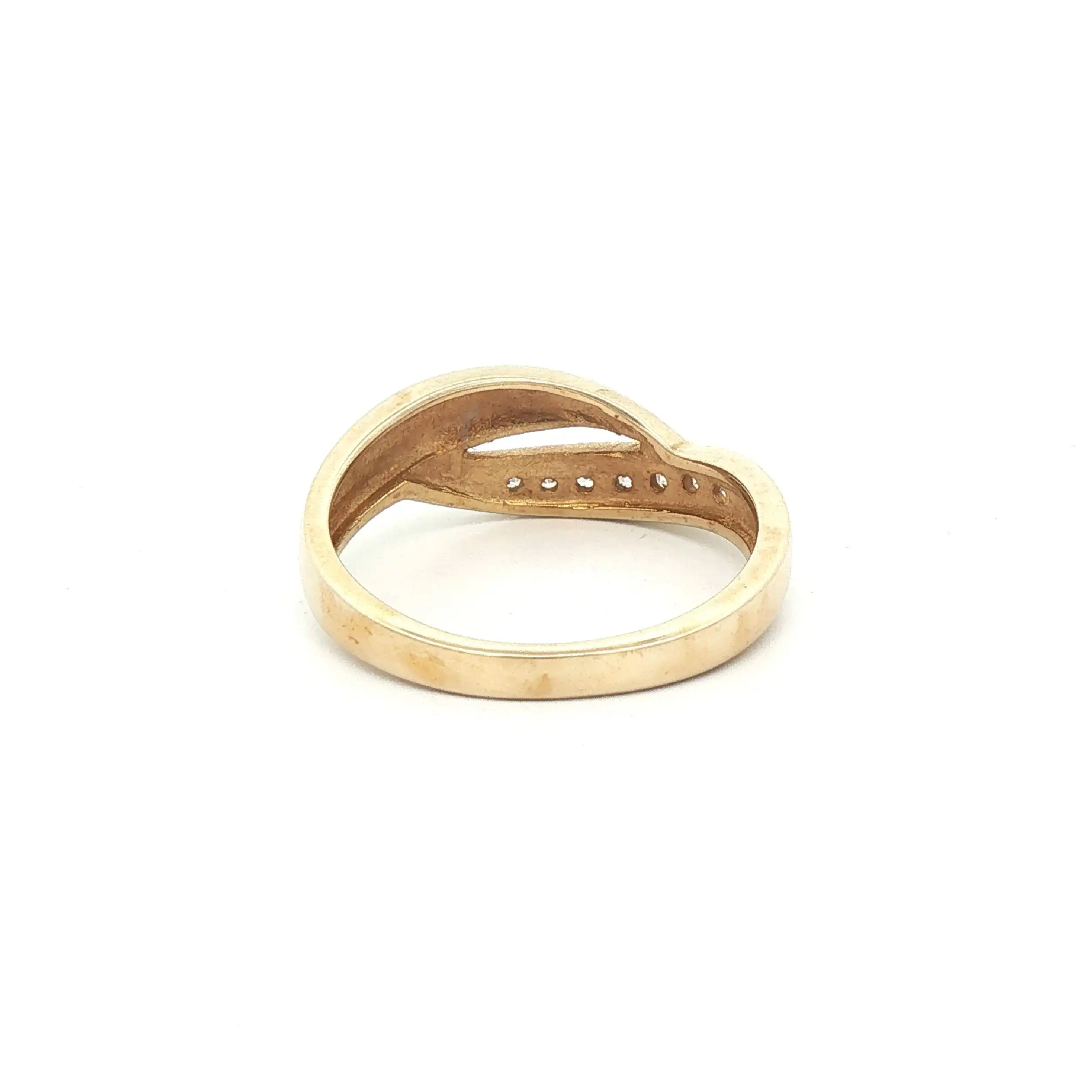Ring Gelbgold mit Zirkonia