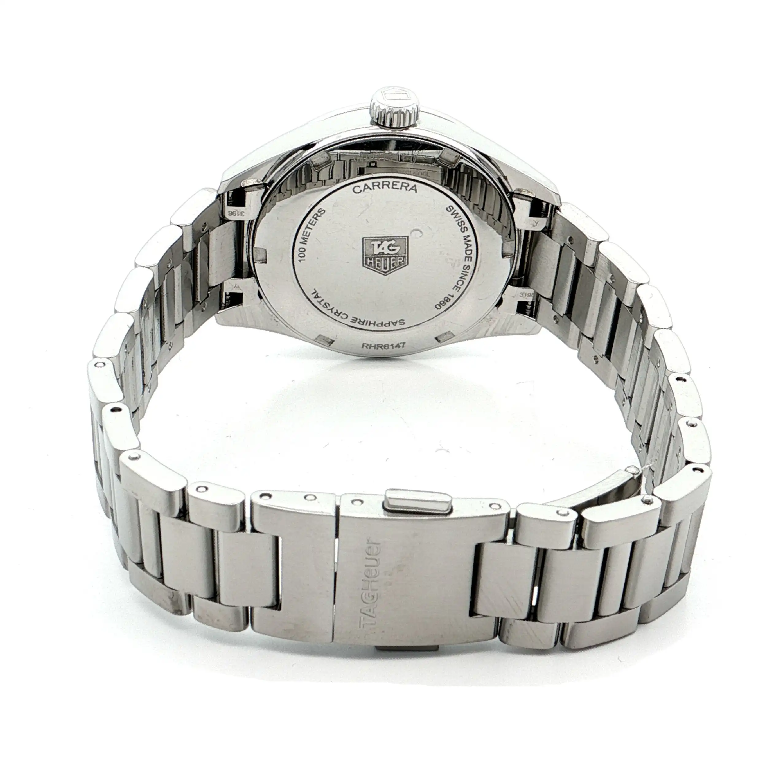 Damenuhr TAG Heuer Carrera Lady Perlmutt Ref:WAR1311-0 mit Box und Papieren Damenuhr TAG Heuer Carrera Lady Perlmutt Ref:WAR1311-0 mit Box und Papieren