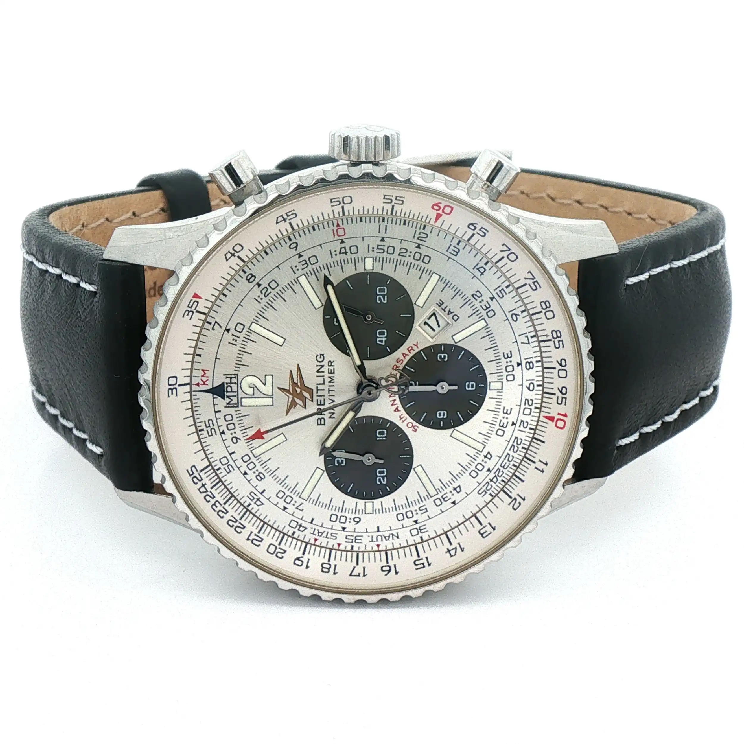 Herrenuhr Breitling Navitimer 50th Anniversary 1952-2002 im Fullset Herrenuhr Breitling Navitimer 50th Anniversary 1952-2002 im Fullset