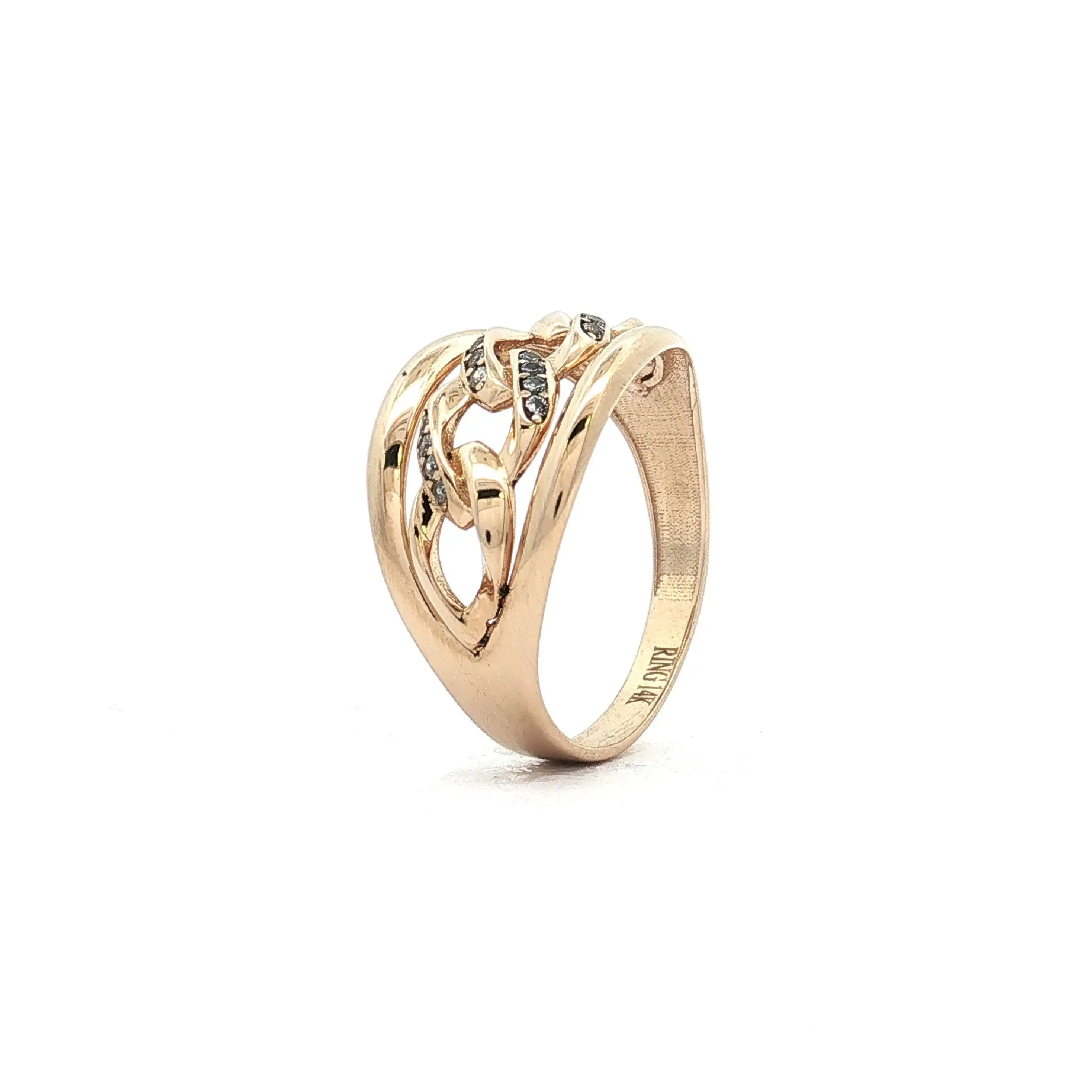 Ring Gelbgold mit Zirkonia