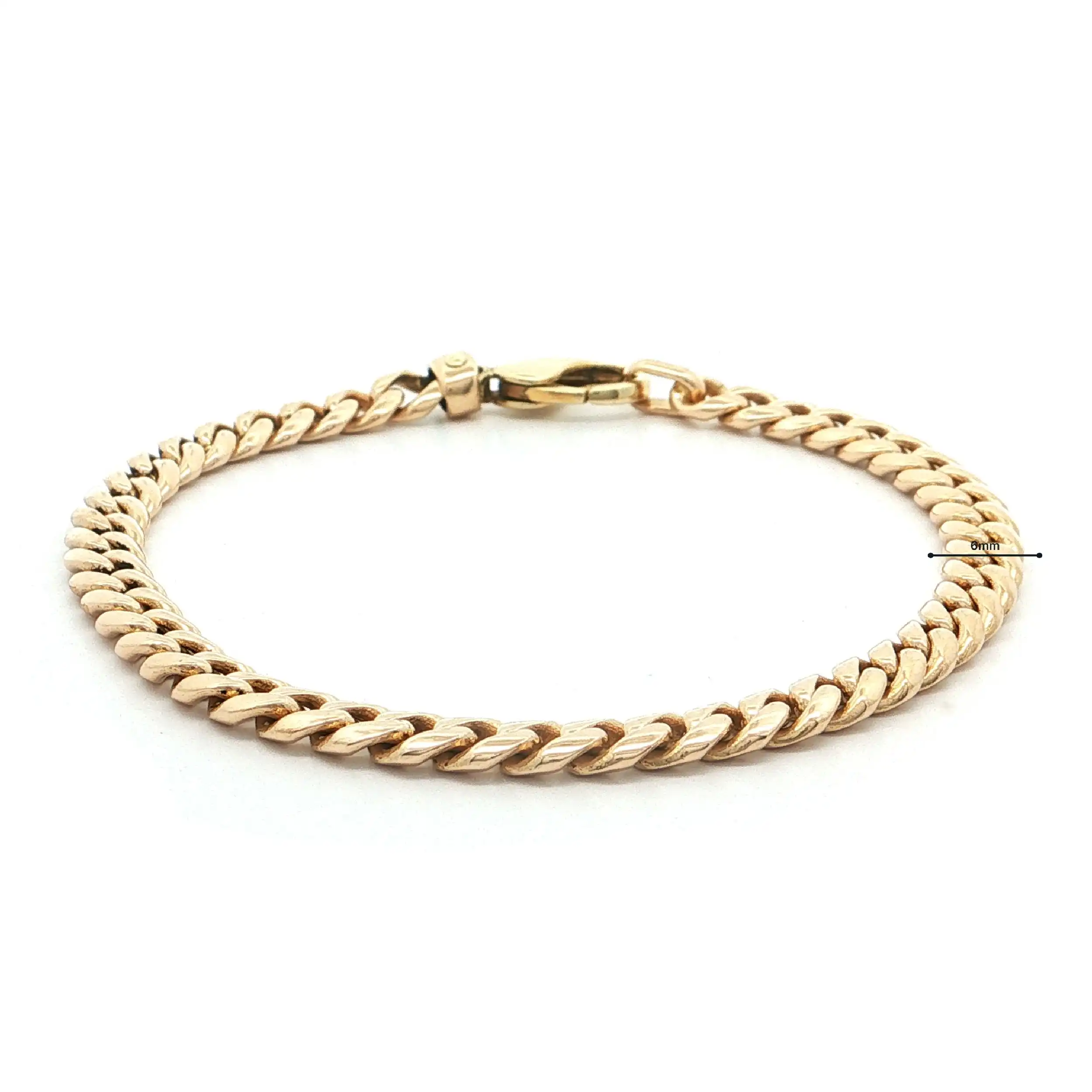 Panzerarmband Gelbgold