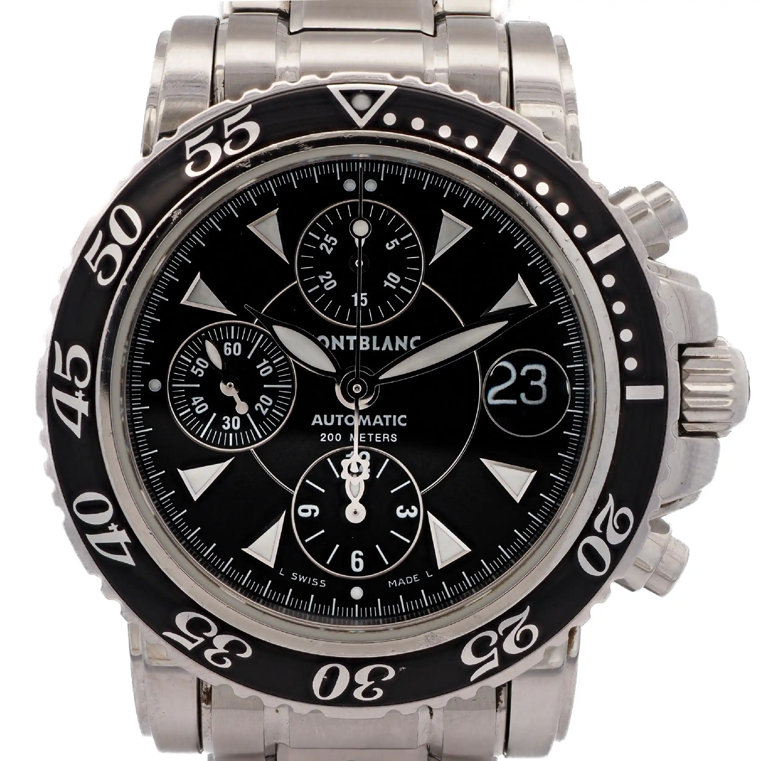 Herrenuhr Montblanc Meisterstück Chronograph 7034 Herrenuhr Montblanc Meisterstück Chronograph 7034