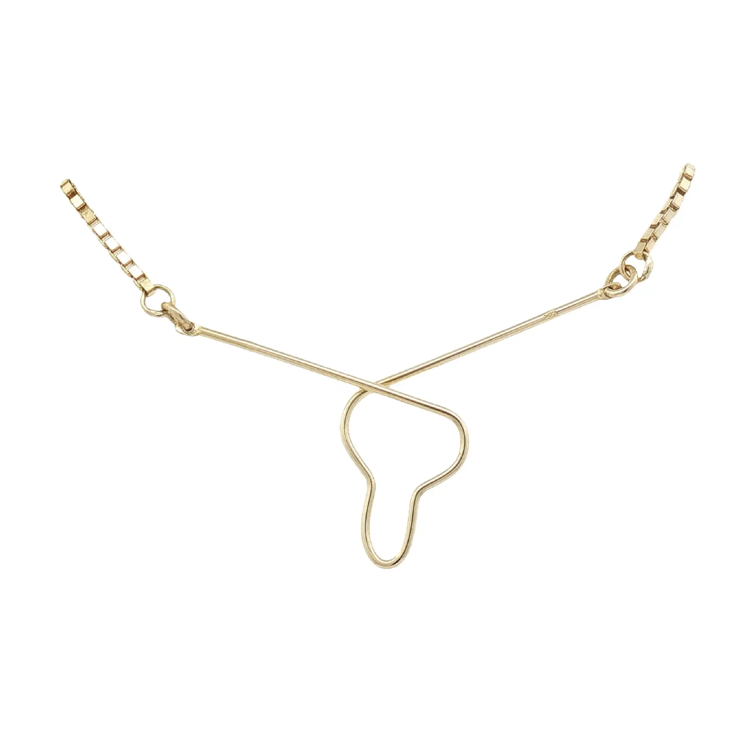 Venezianer Krawattenkette Gelbgold Venezianer Krawattenkette Gelbgold