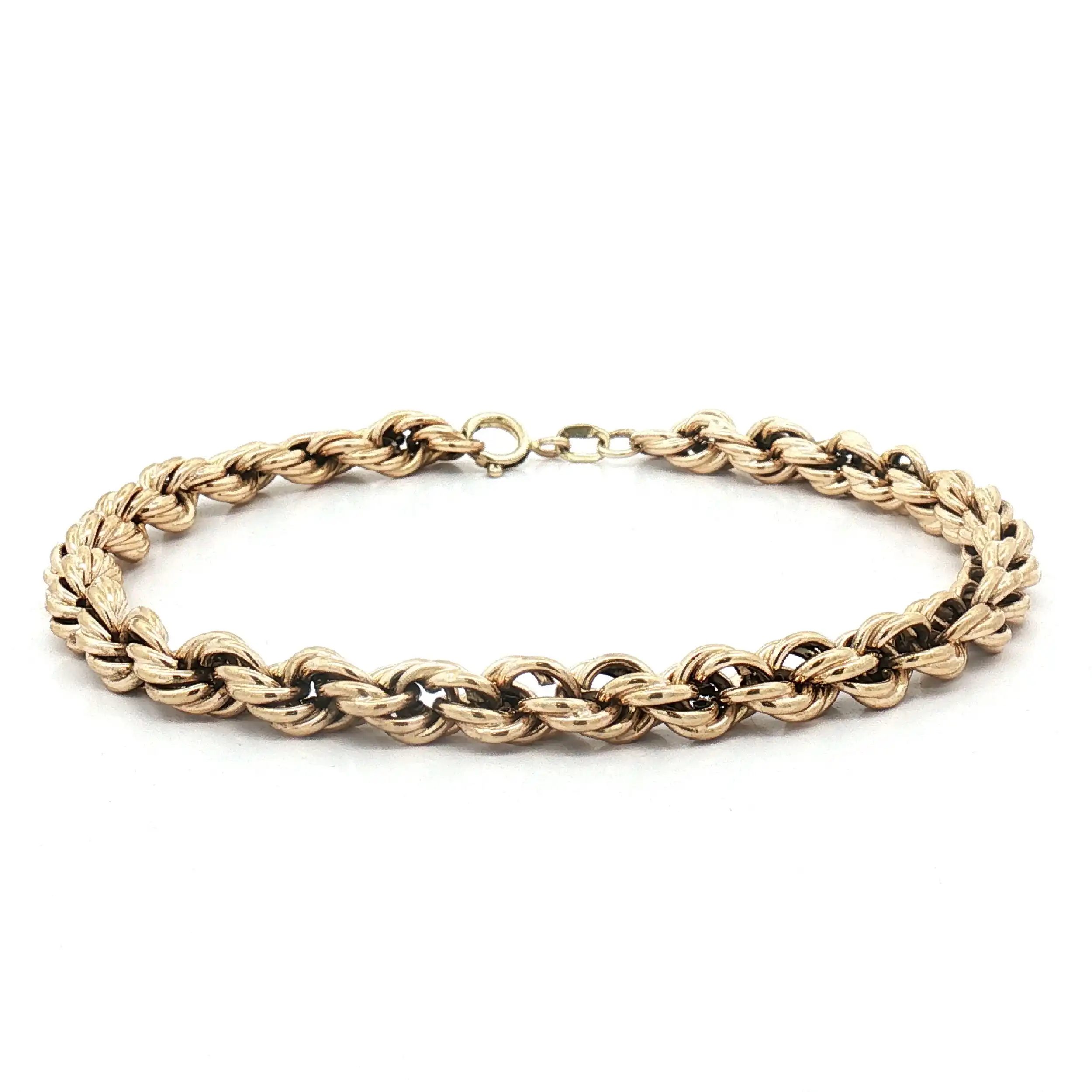 Kordelarmband Gelbgold