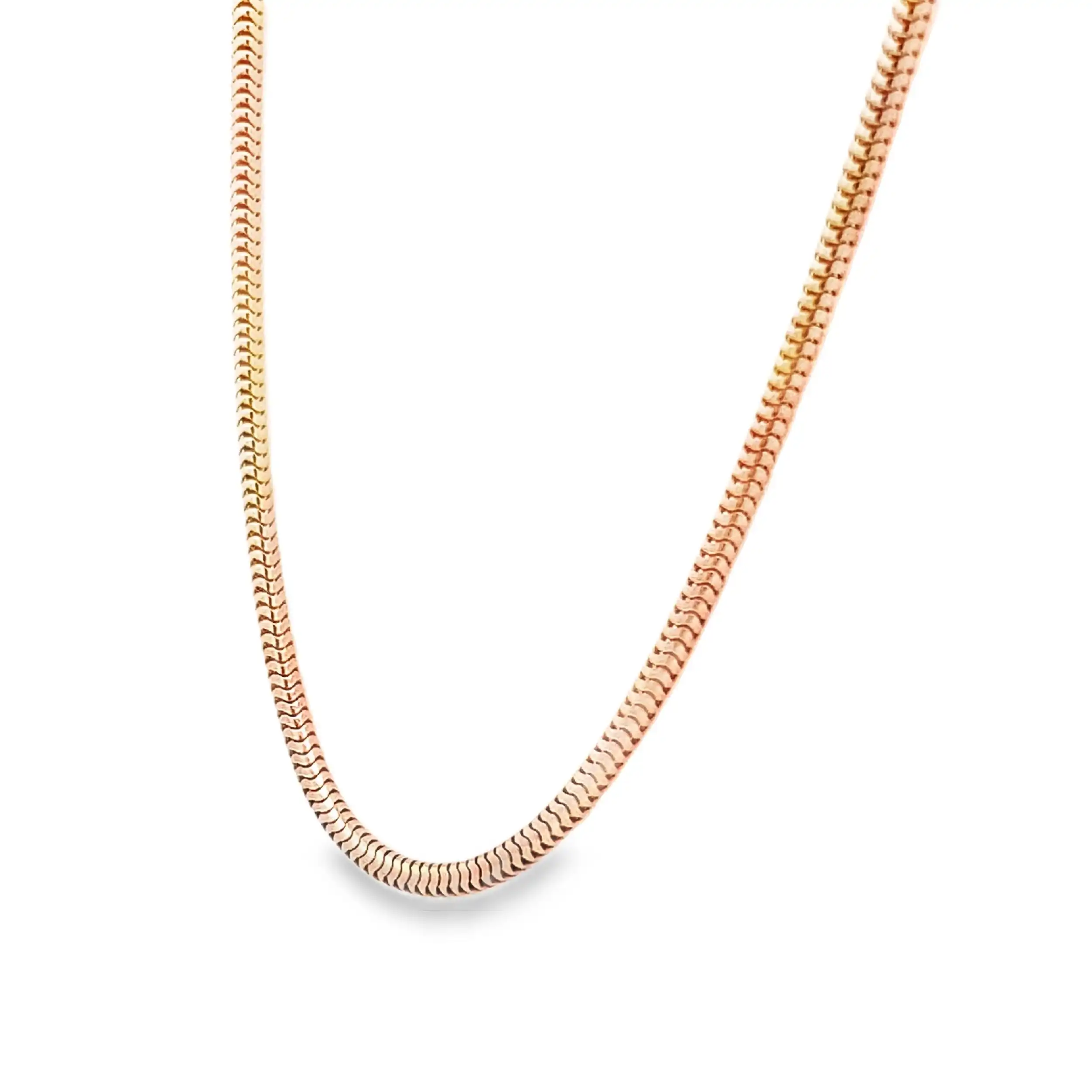 Schlangenkette Gelbgold