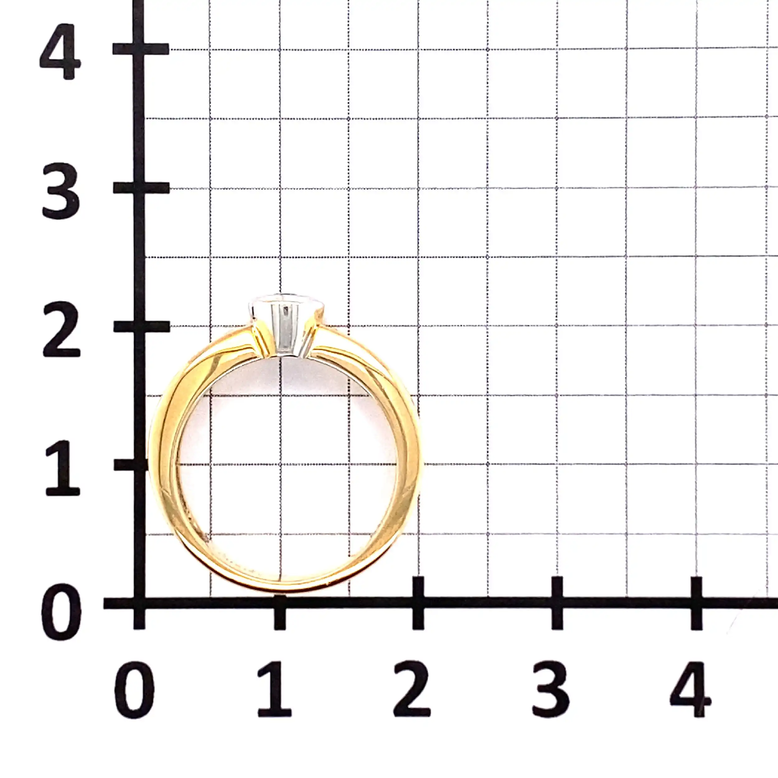 Ring Bicolor mit Brillanten