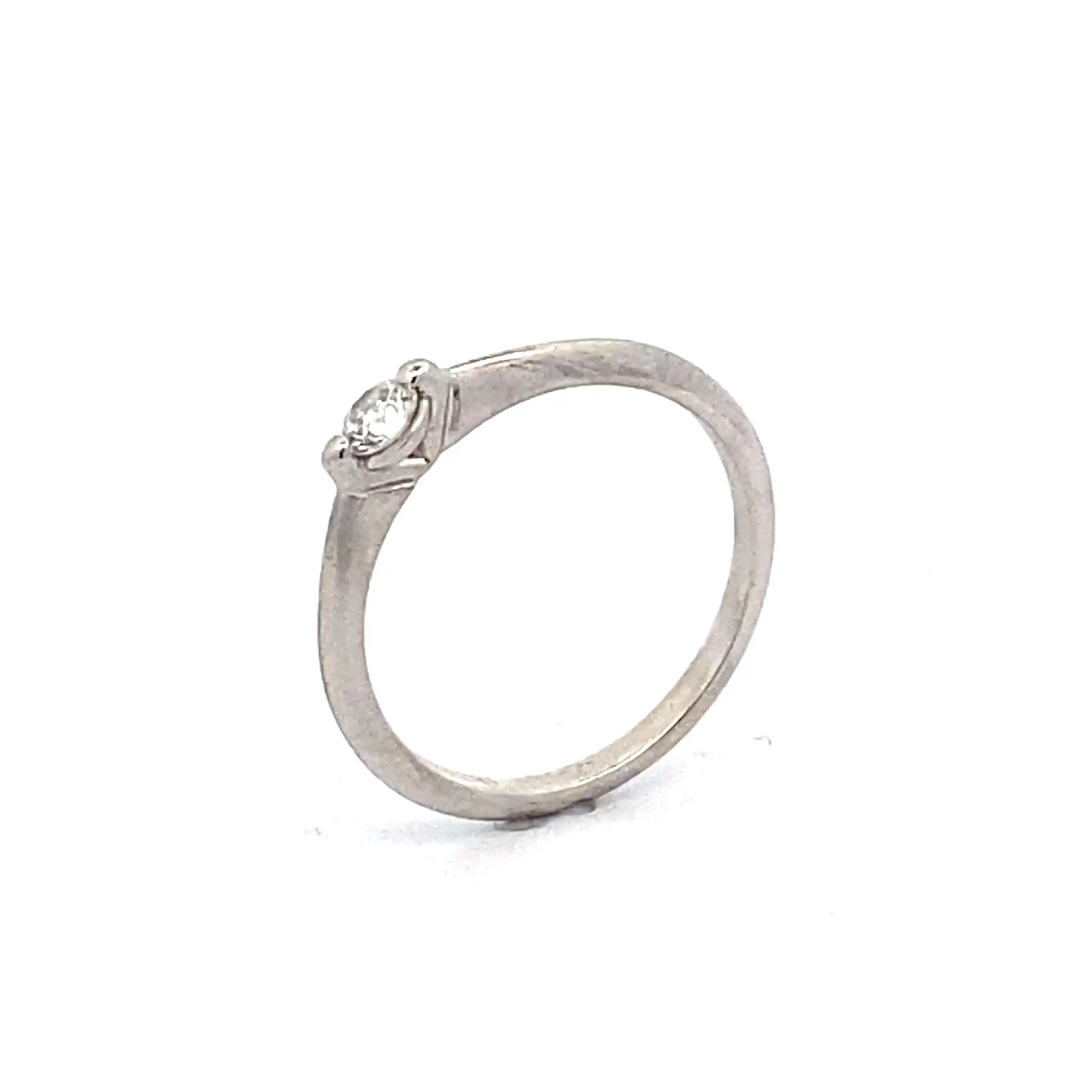 Ring Weißgold mit Brillant by Christ Ring Weißgold mit Brillant by Christ