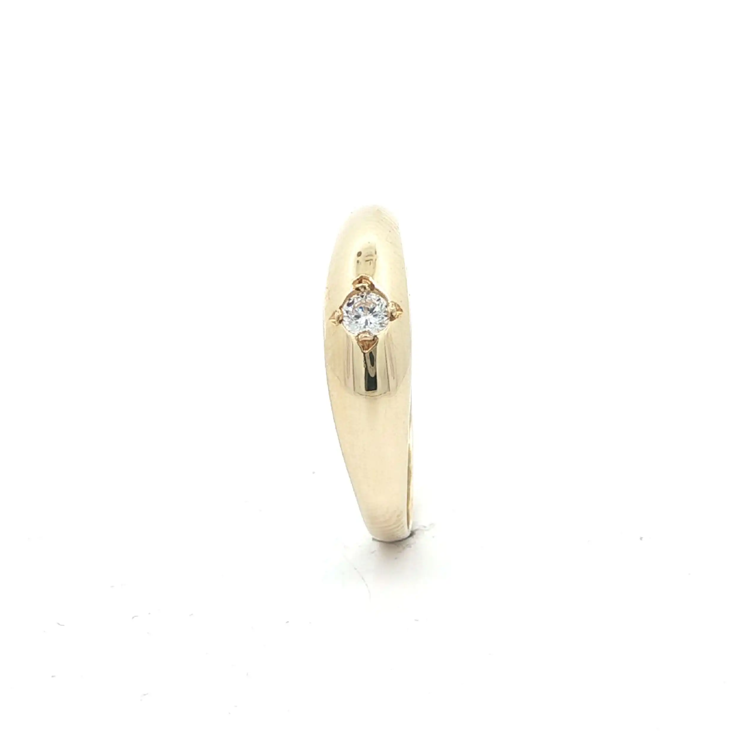 Ring Gelbgold mit Zirkonia Ring Gelbgold mit Zirkonia
