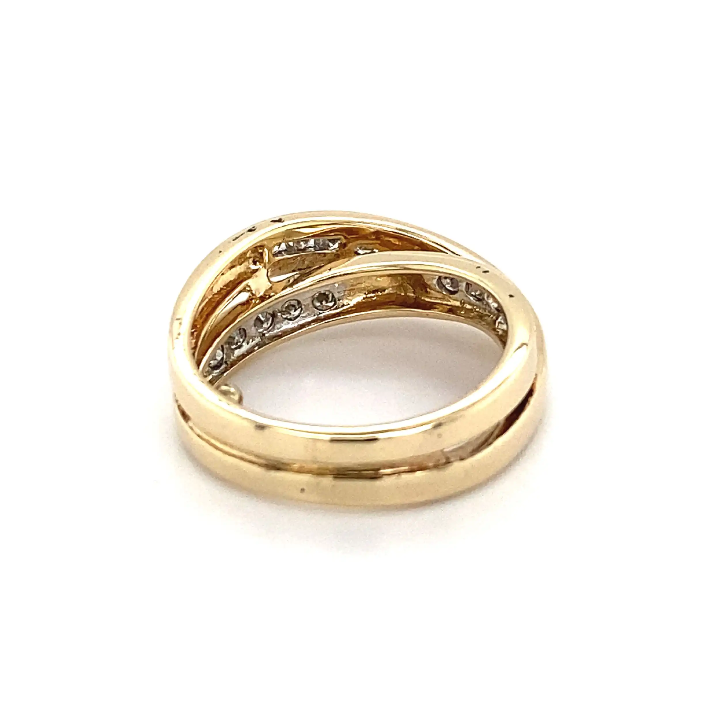 Ring Gelbgold mit Brillanten Ring Gelbgold mit Brillanten