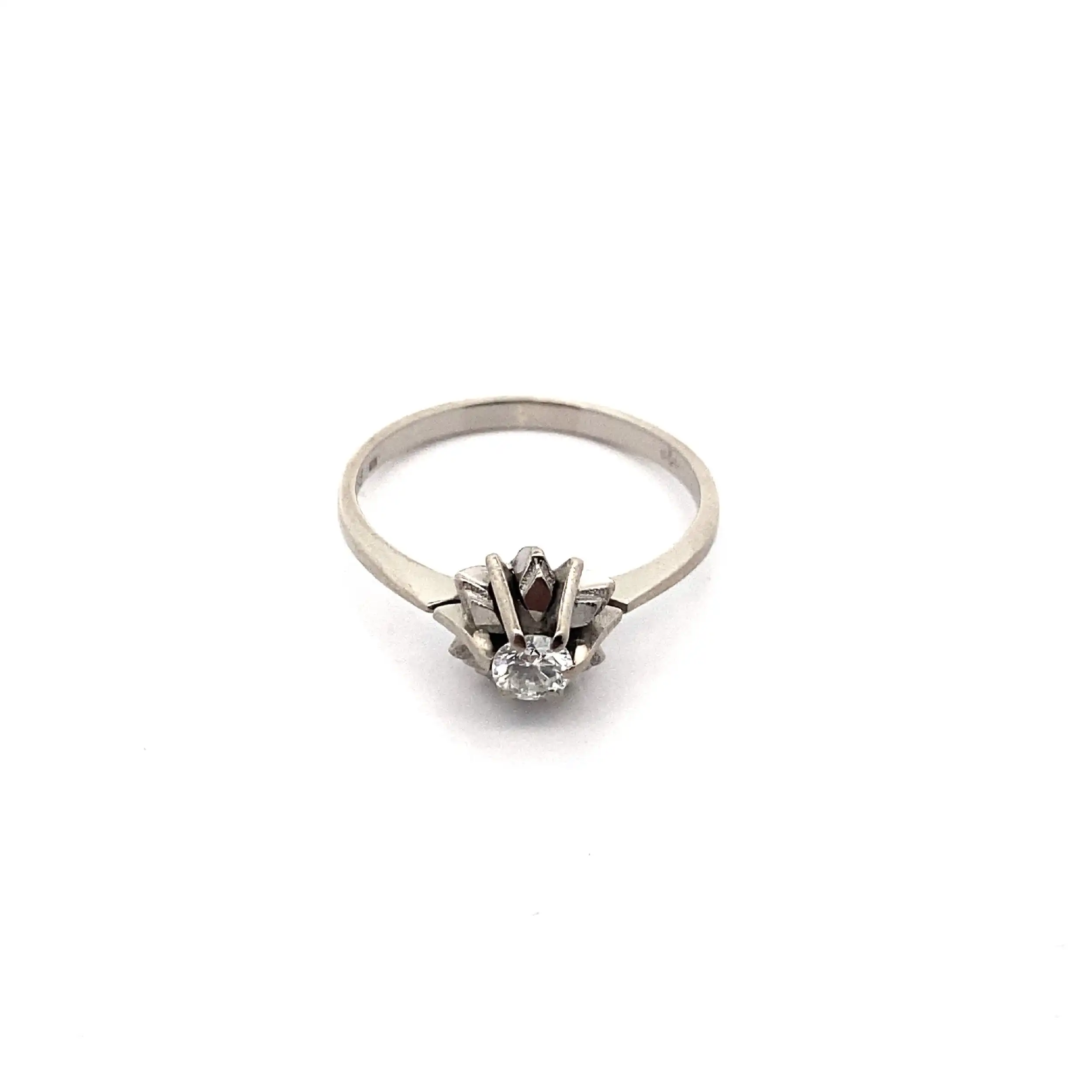 Ring Weißgold mit Brillant