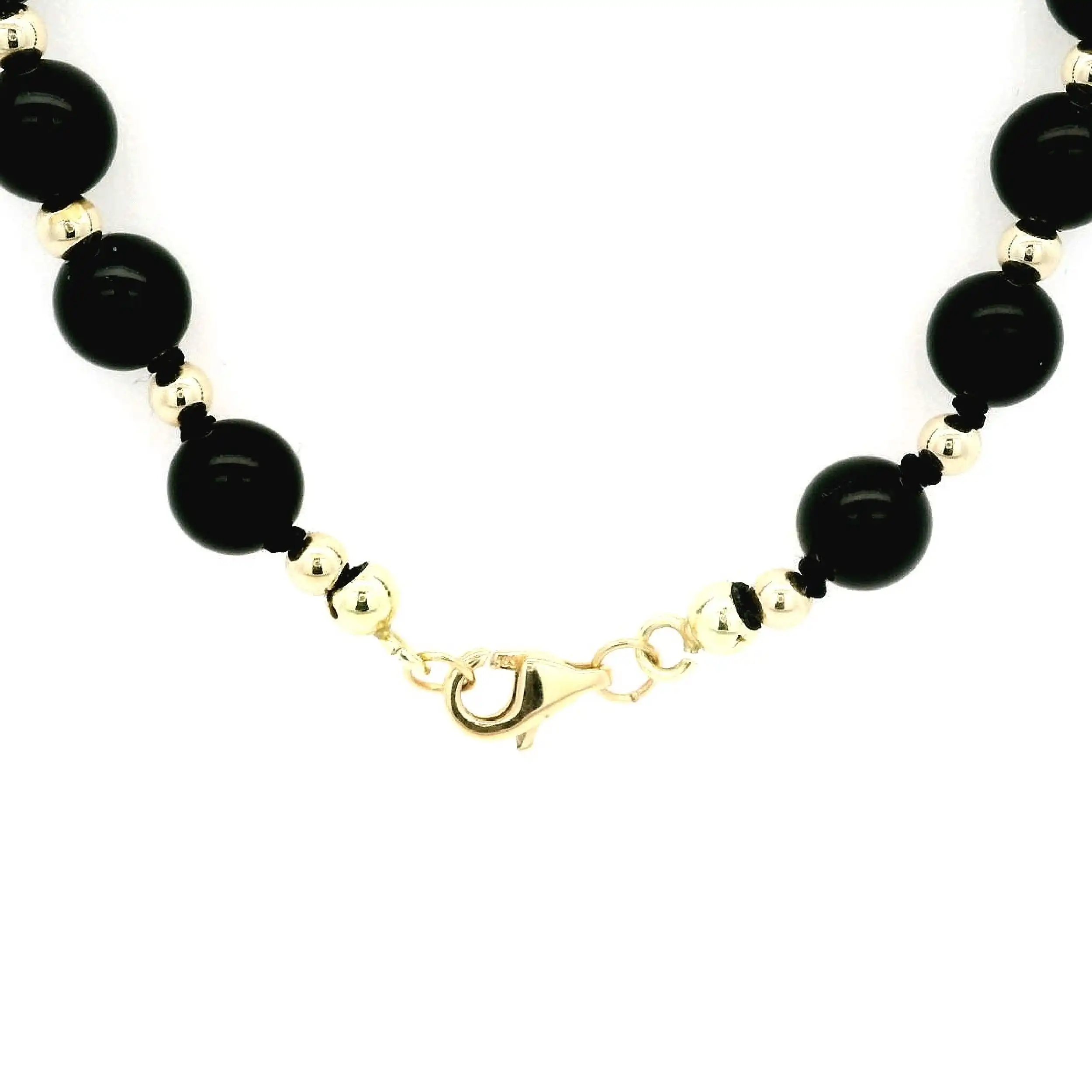 Kette mit Kugeln Gelbgold Kette mit Kugeln Gelbgold