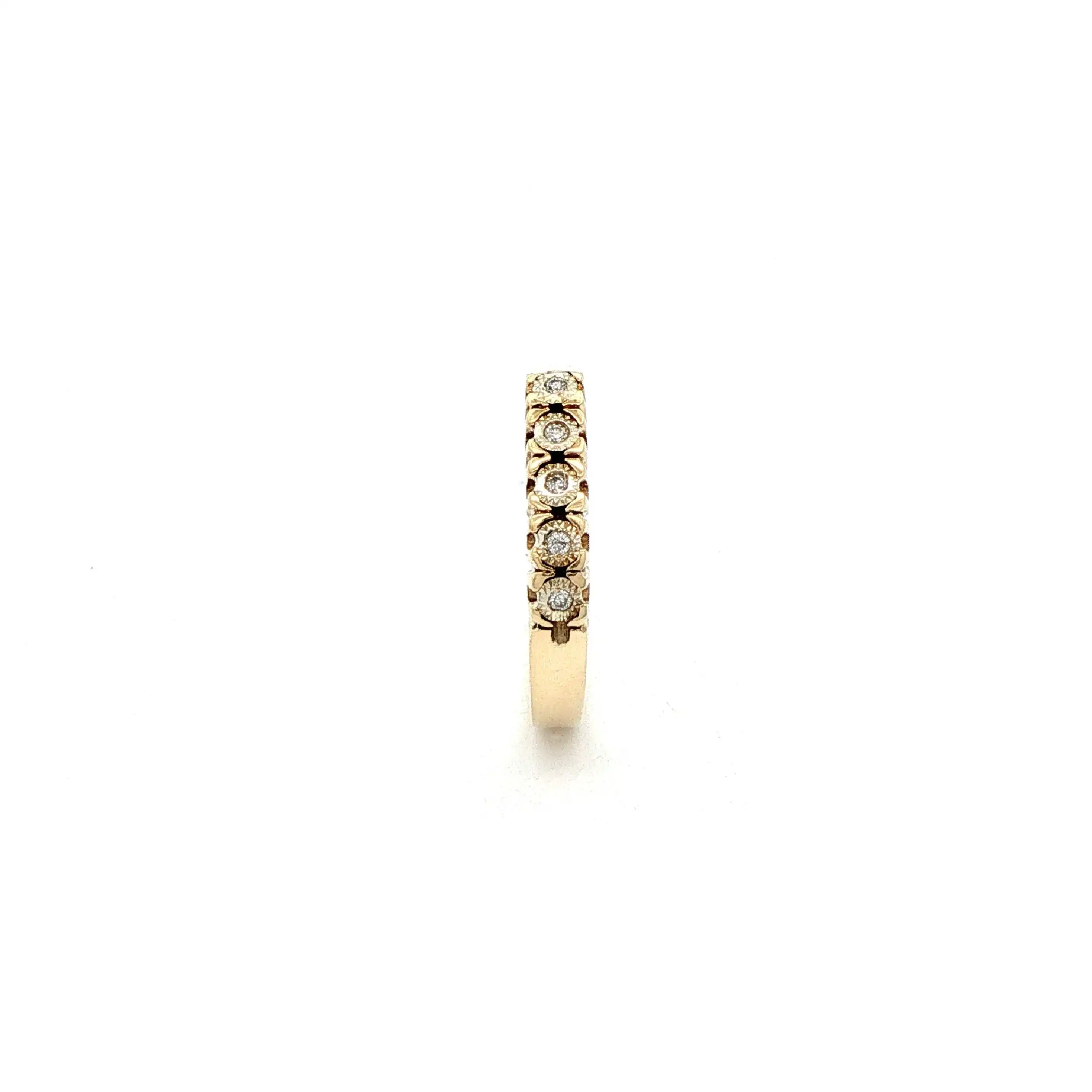 Ring Gelbgold mit Brillanten