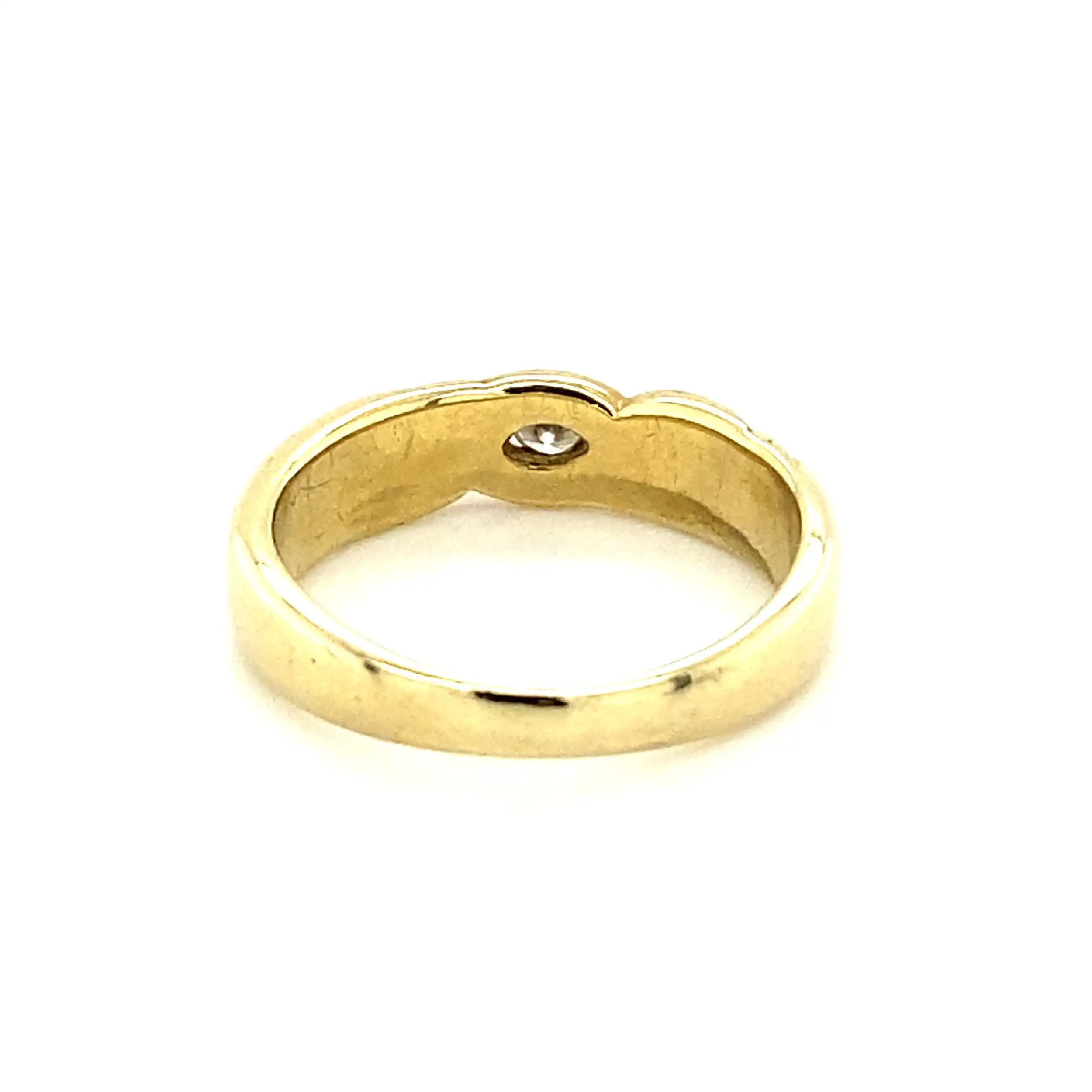 Ring Gelbgold mit Brillanten Ring Gelbgold mit Brillanten