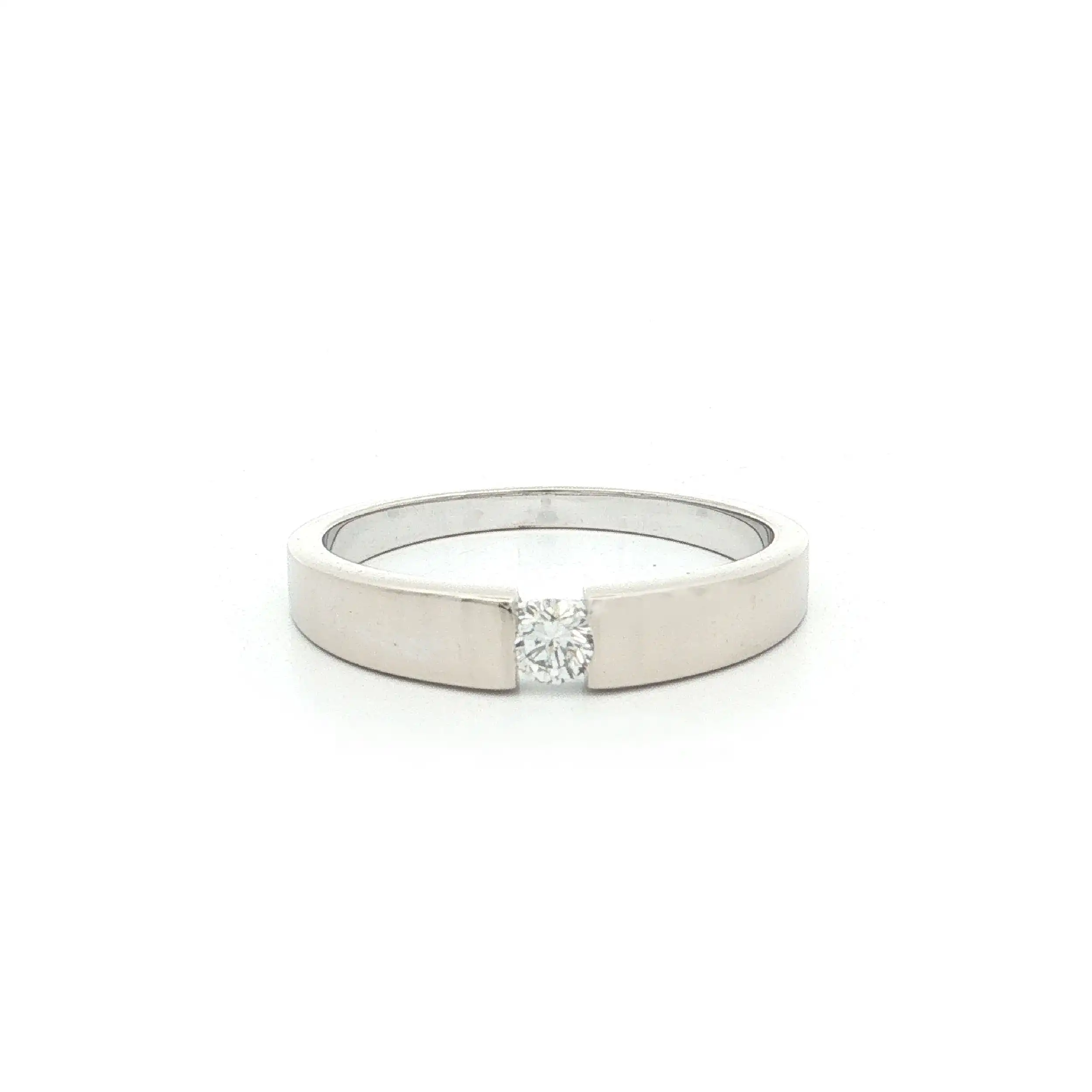 Ring Weißgold mit Brillant