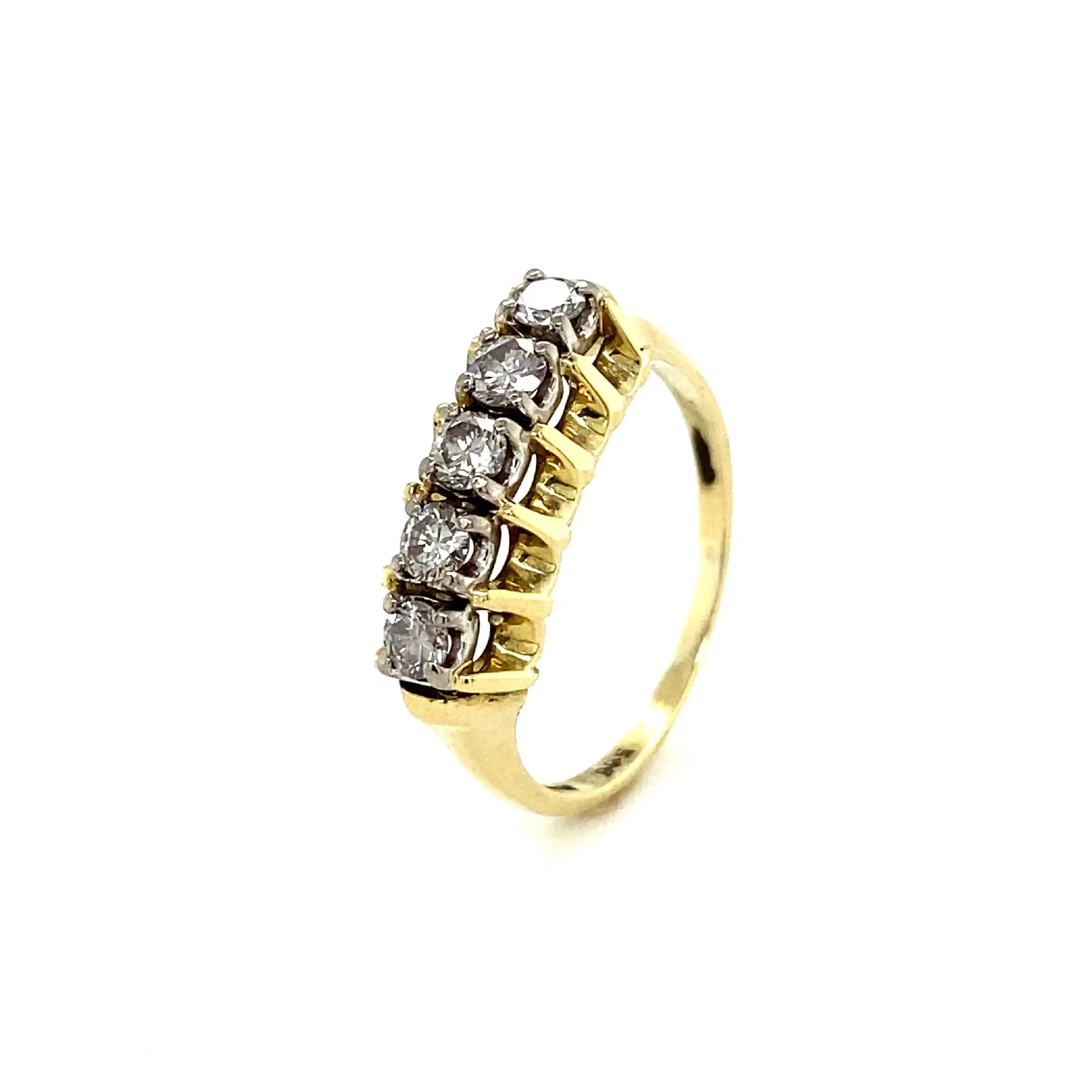 Ring Bicolor mit Brillanten Ring Bicolor mit Brillanten