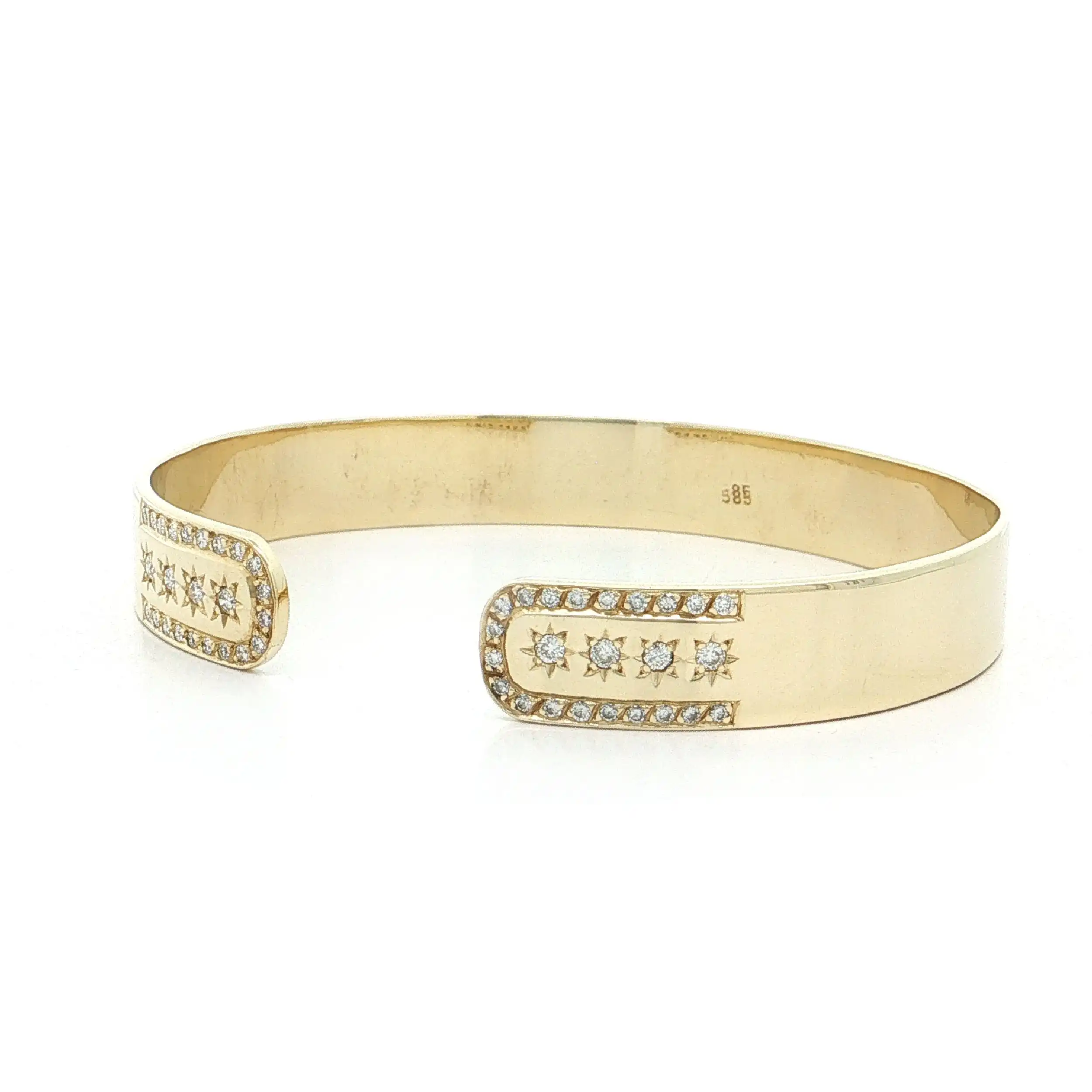 Armreif Gelbgold mit Brillanten