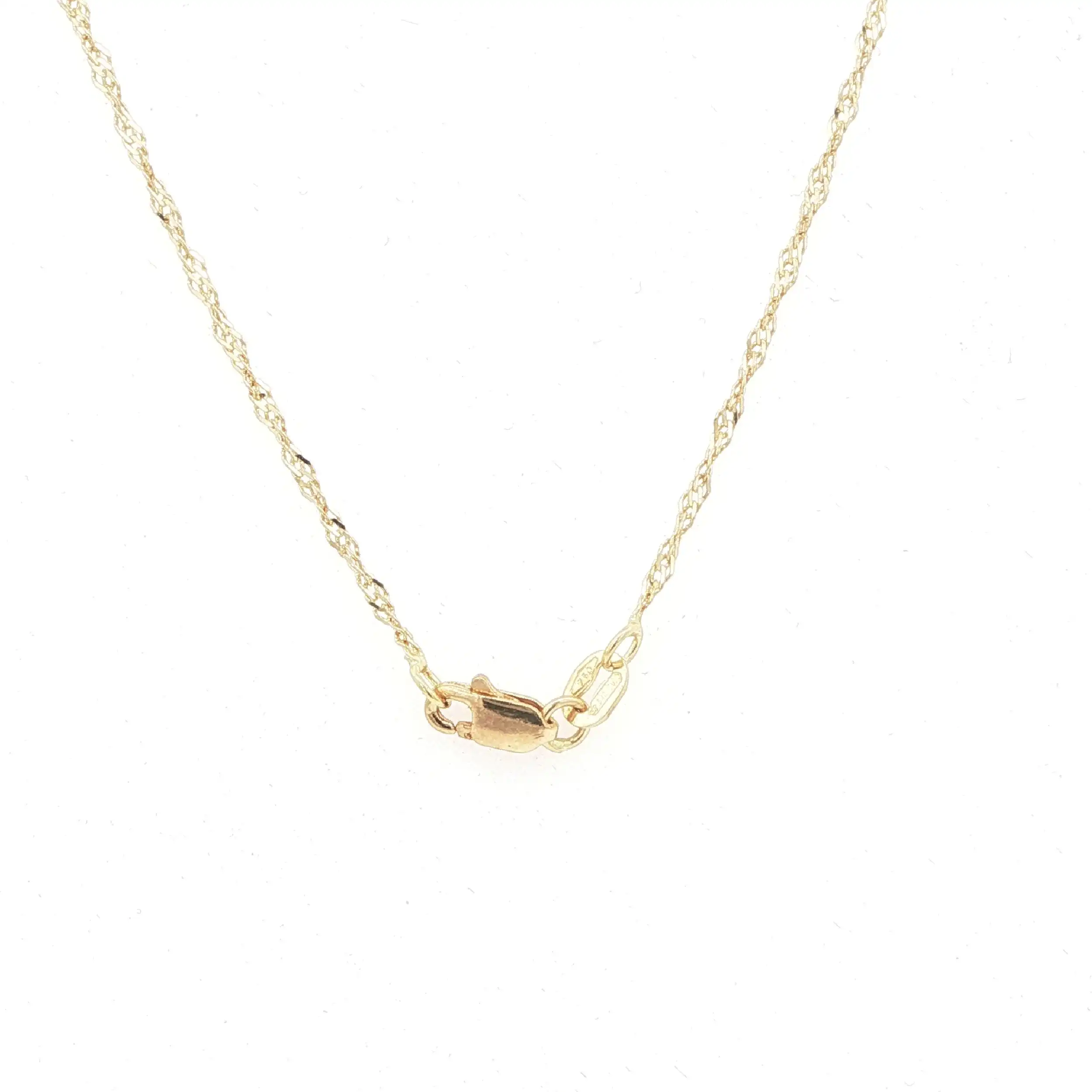 Kette Gelbgold gedreht
