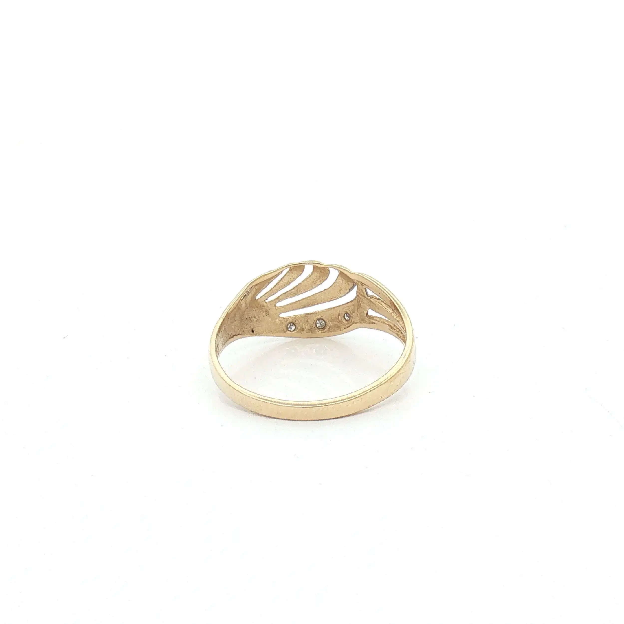 Ring Bicolor mit Diamanten Ring Bicolor mit Diamanten