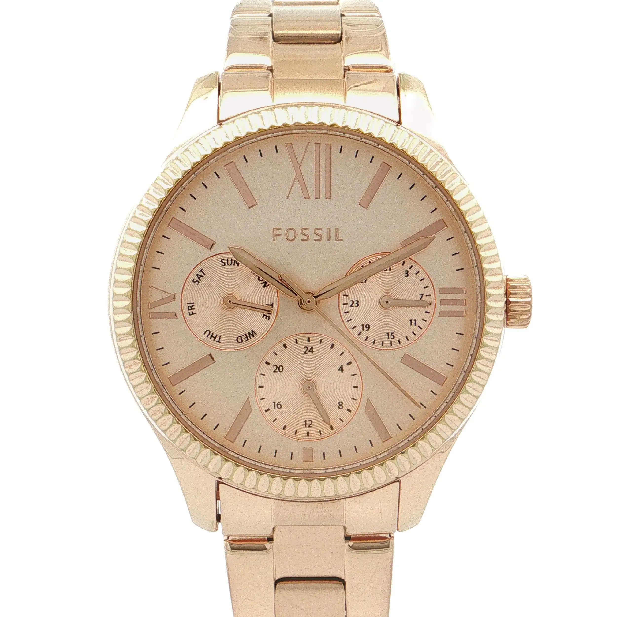 Damenuhr Fossil 36mm vergoldet Ref.BQ3691