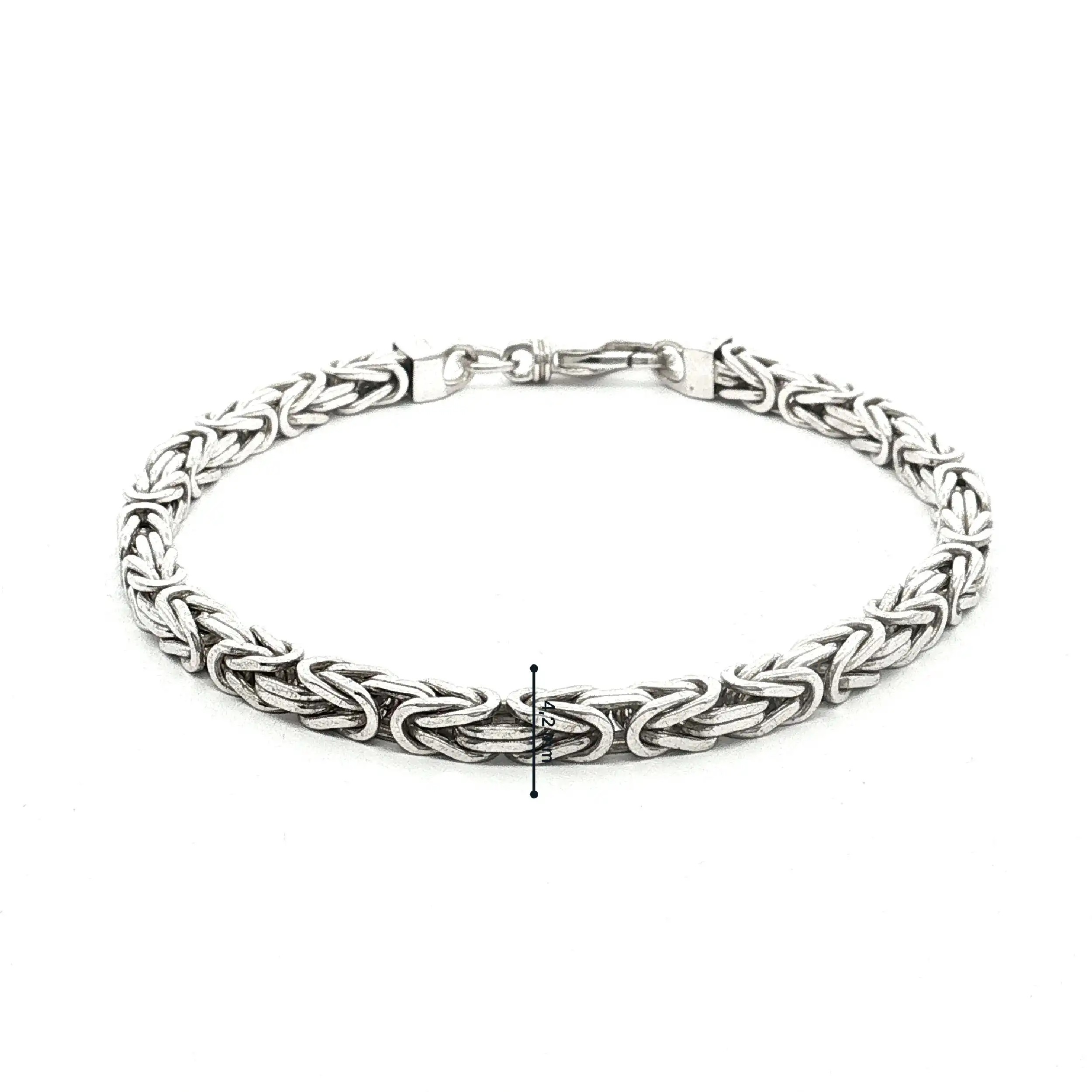 Königskettenarmband Silber