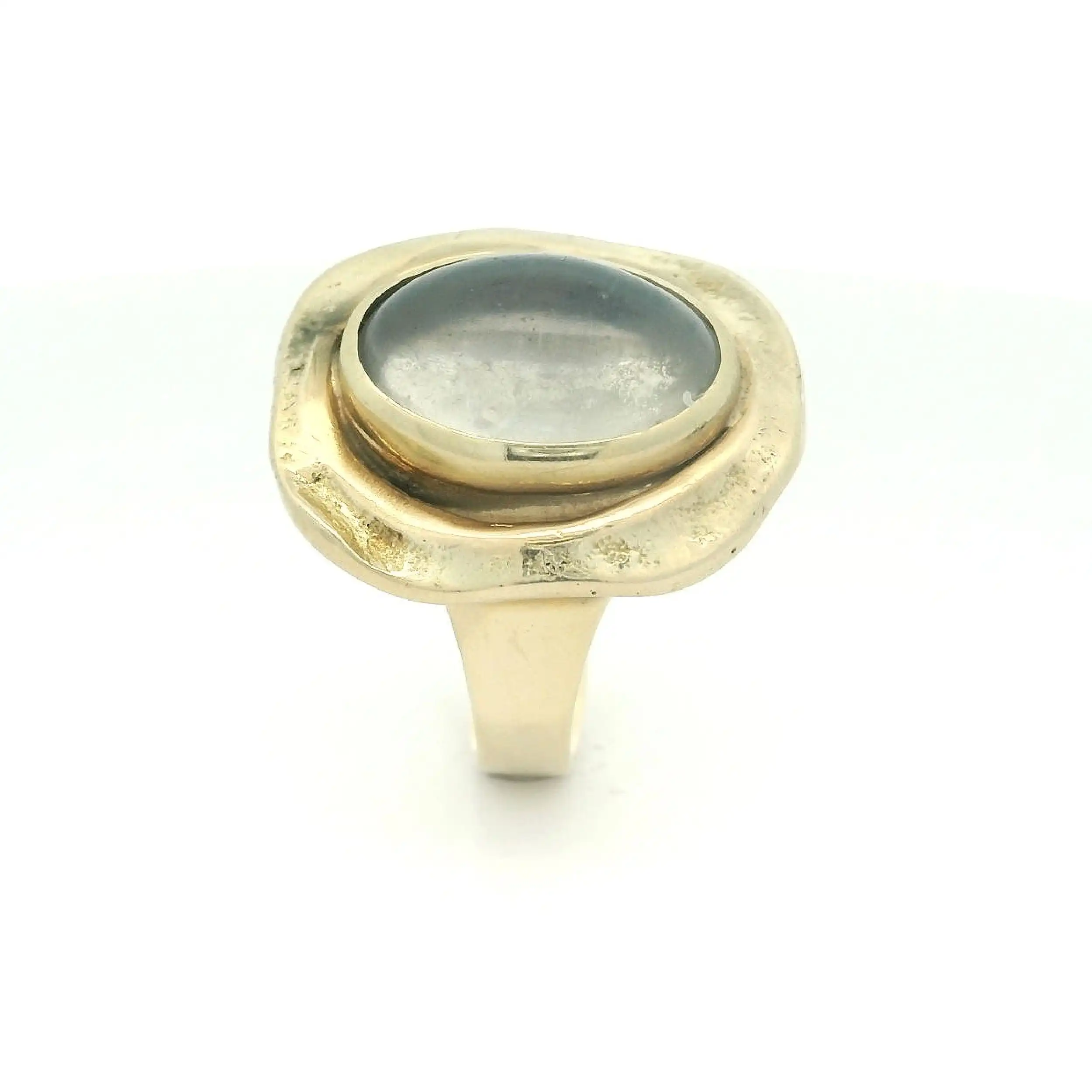 Ring Gelbgold mit Mondstein Ring Gelbgold mit Mondstein