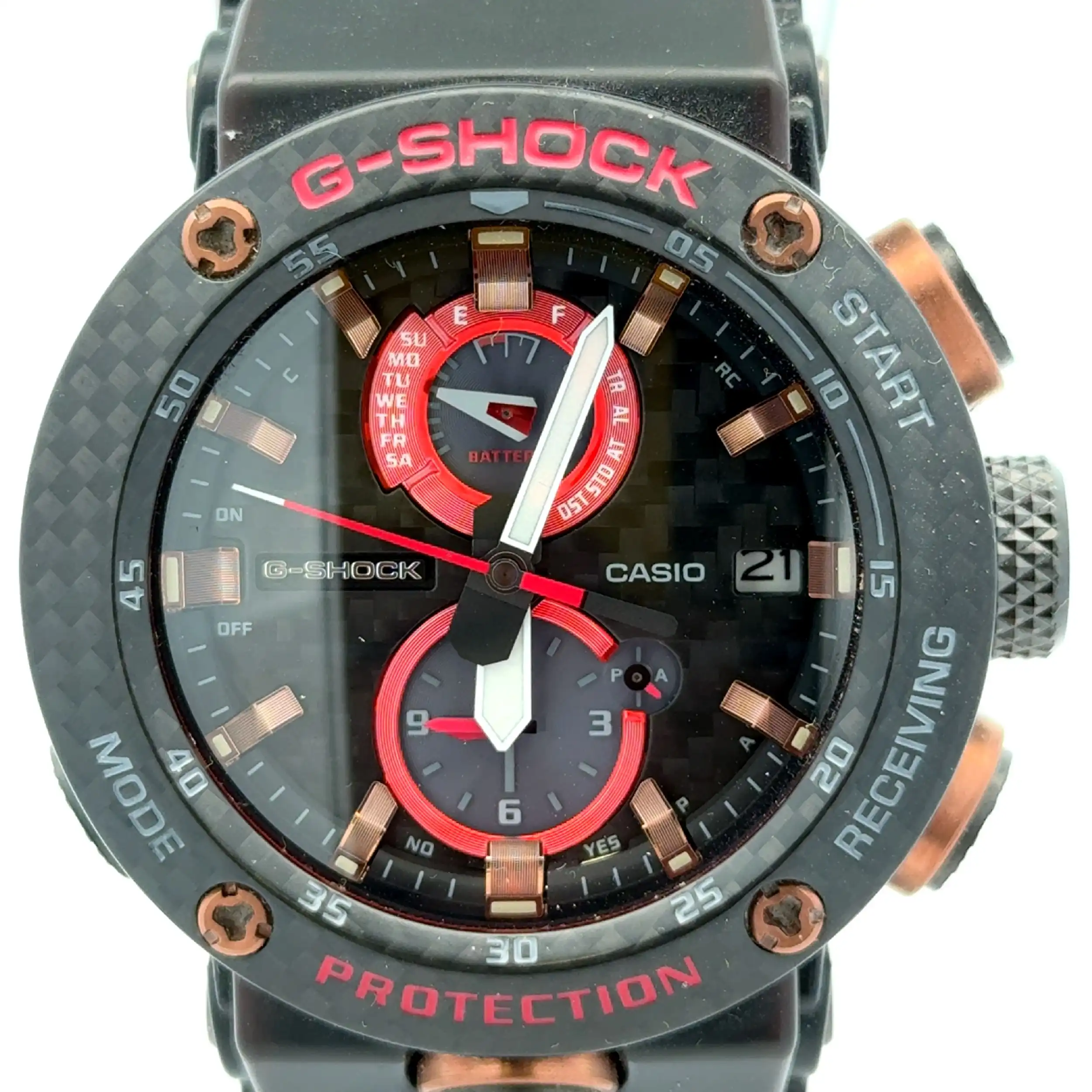 Herrenuhr Casio Carbon-Monocoque Herrenuhr Casio Carbon-Monocoque
