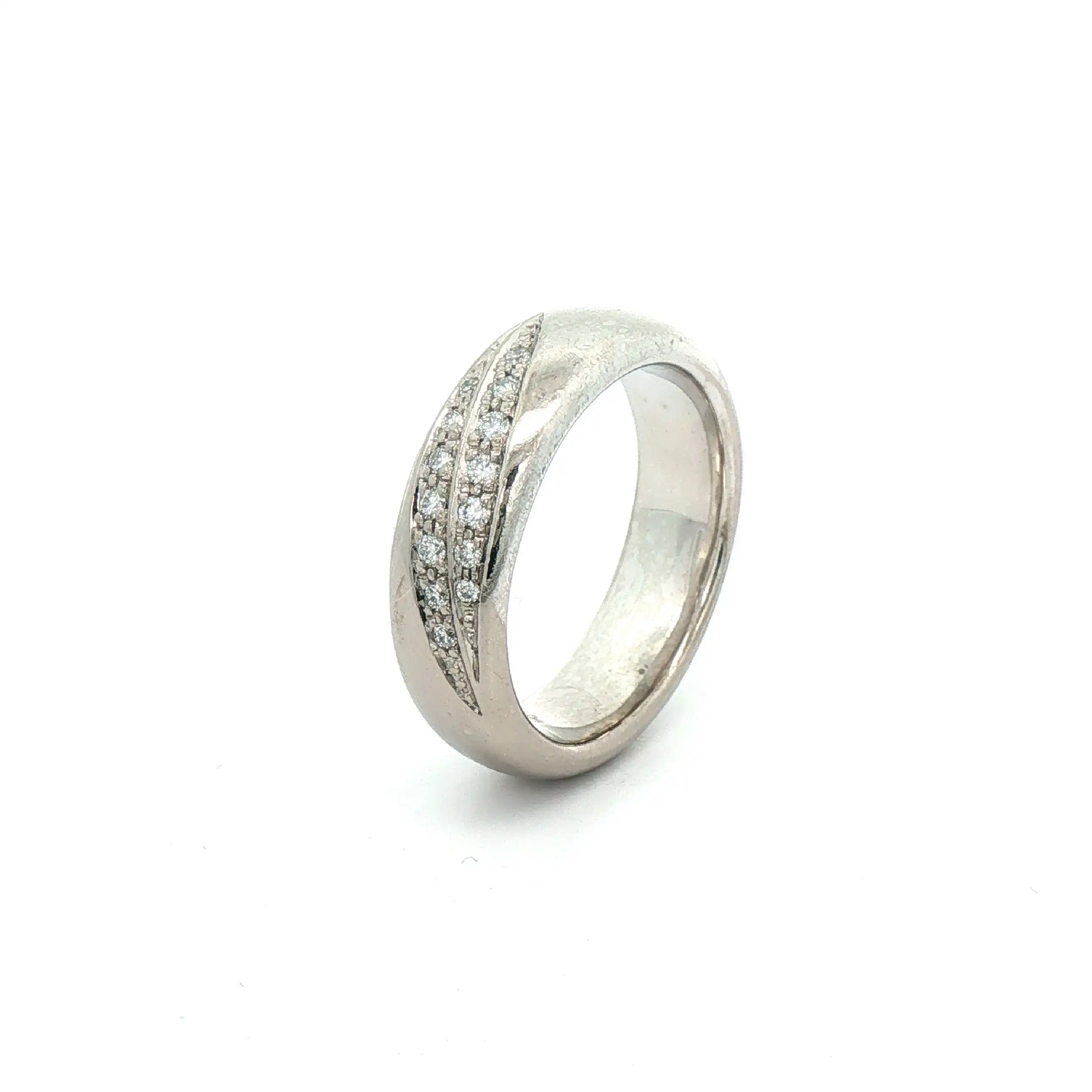 Ring Weißgold mit Brillanten