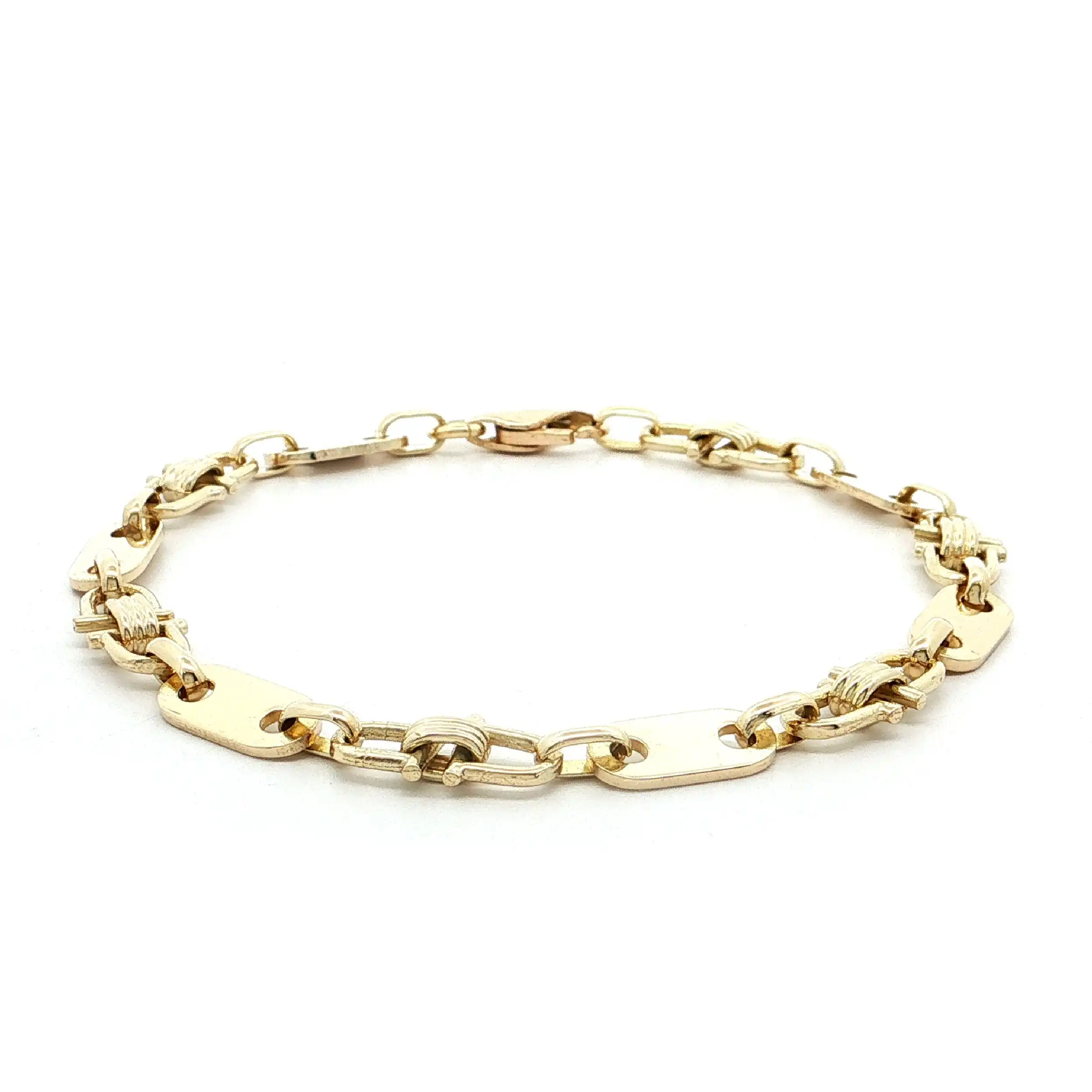 Plattenarmband Gelbgold Plattenarmband Gelbgold