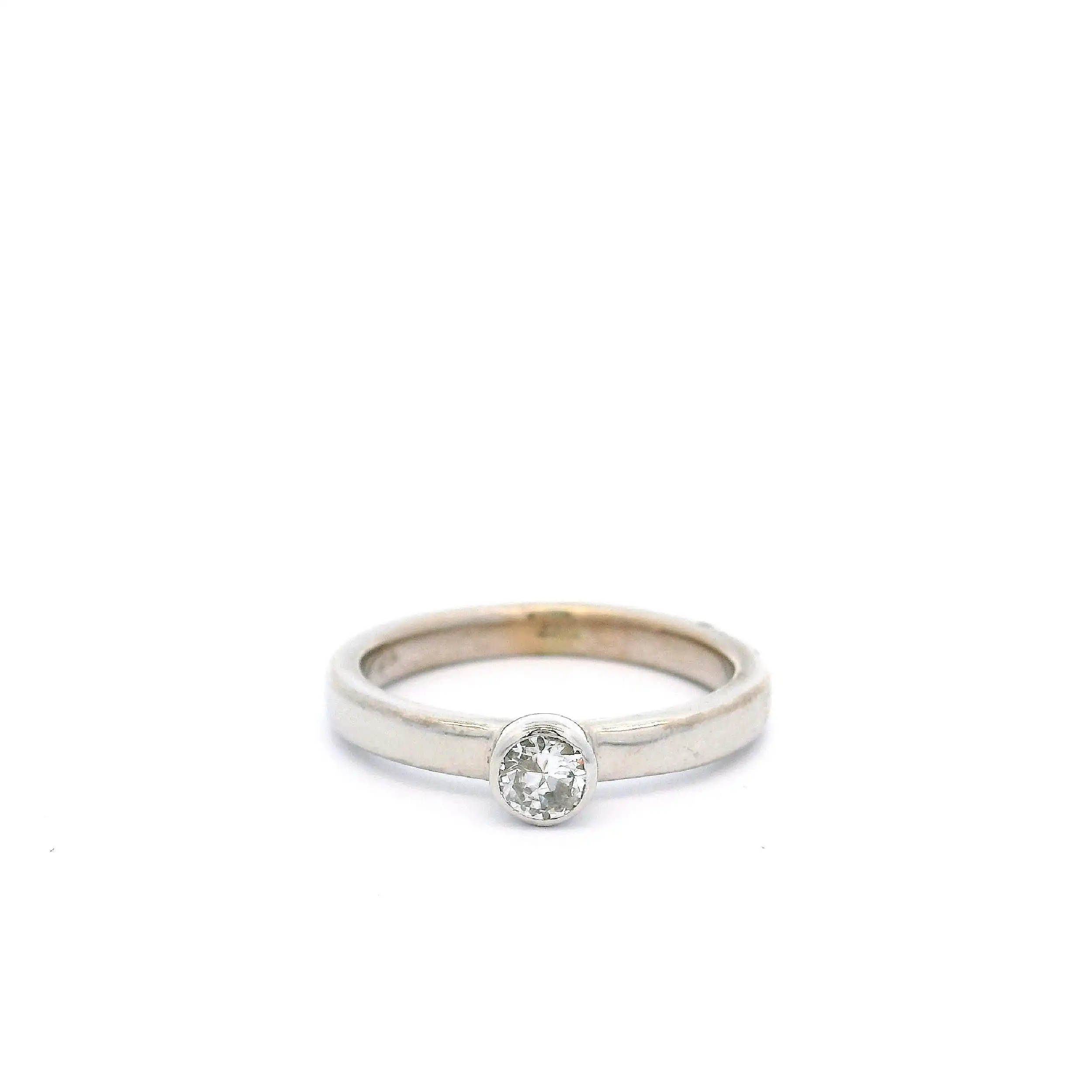 Ring Weißgold mit Brillant