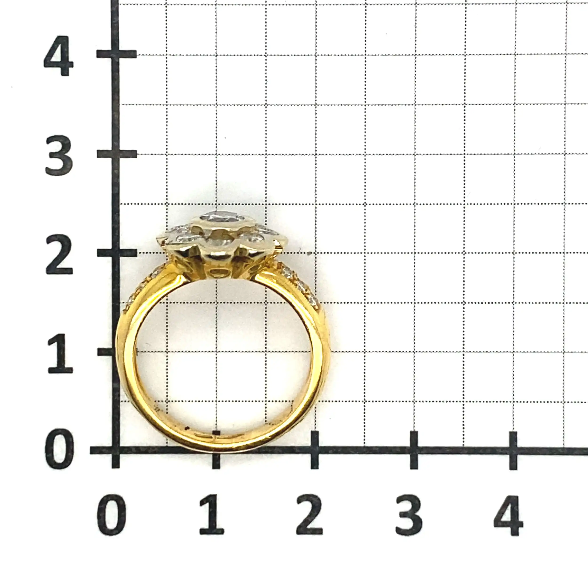 Ring Bicolor mit Brillanten Ring Bicolor mit Brillanten